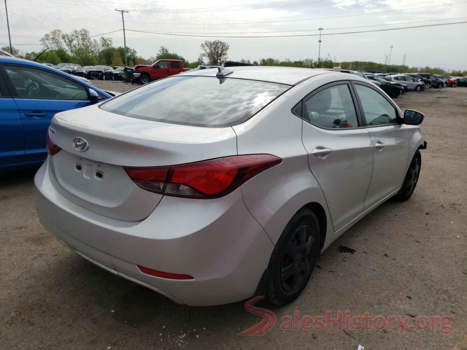 5NPDH4AE0GH795317 2016 HYUNDAI ELANTRA