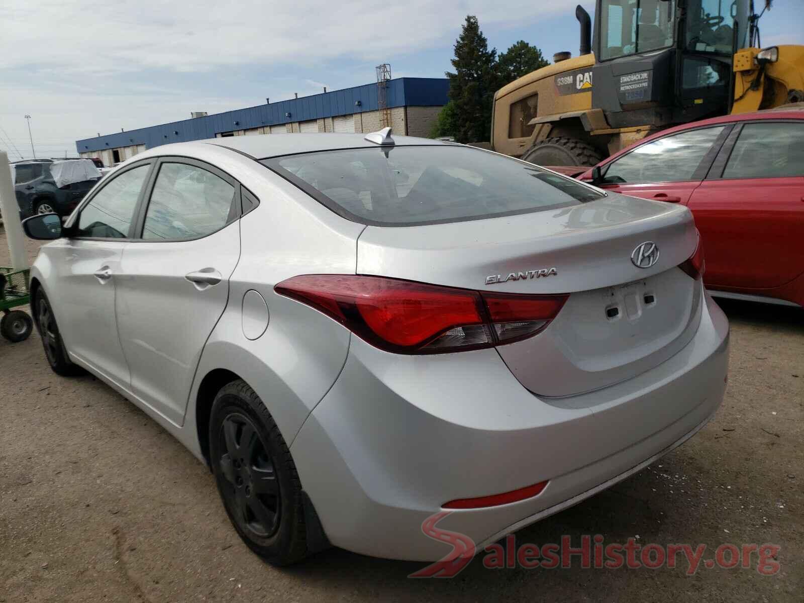 5NPDH4AE0GH795317 2016 HYUNDAI ELANTRA