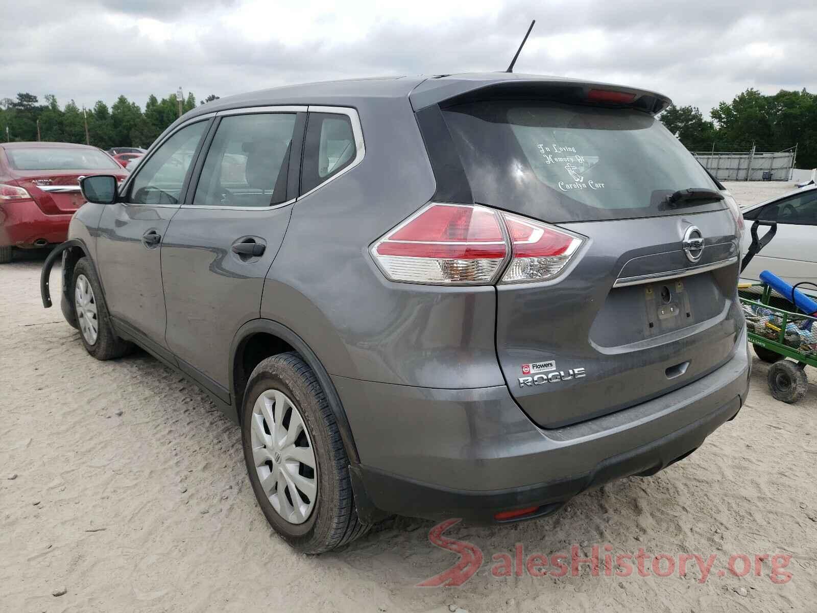 KNMAT2MTXGP643226 2016 NISSAN ROGUE