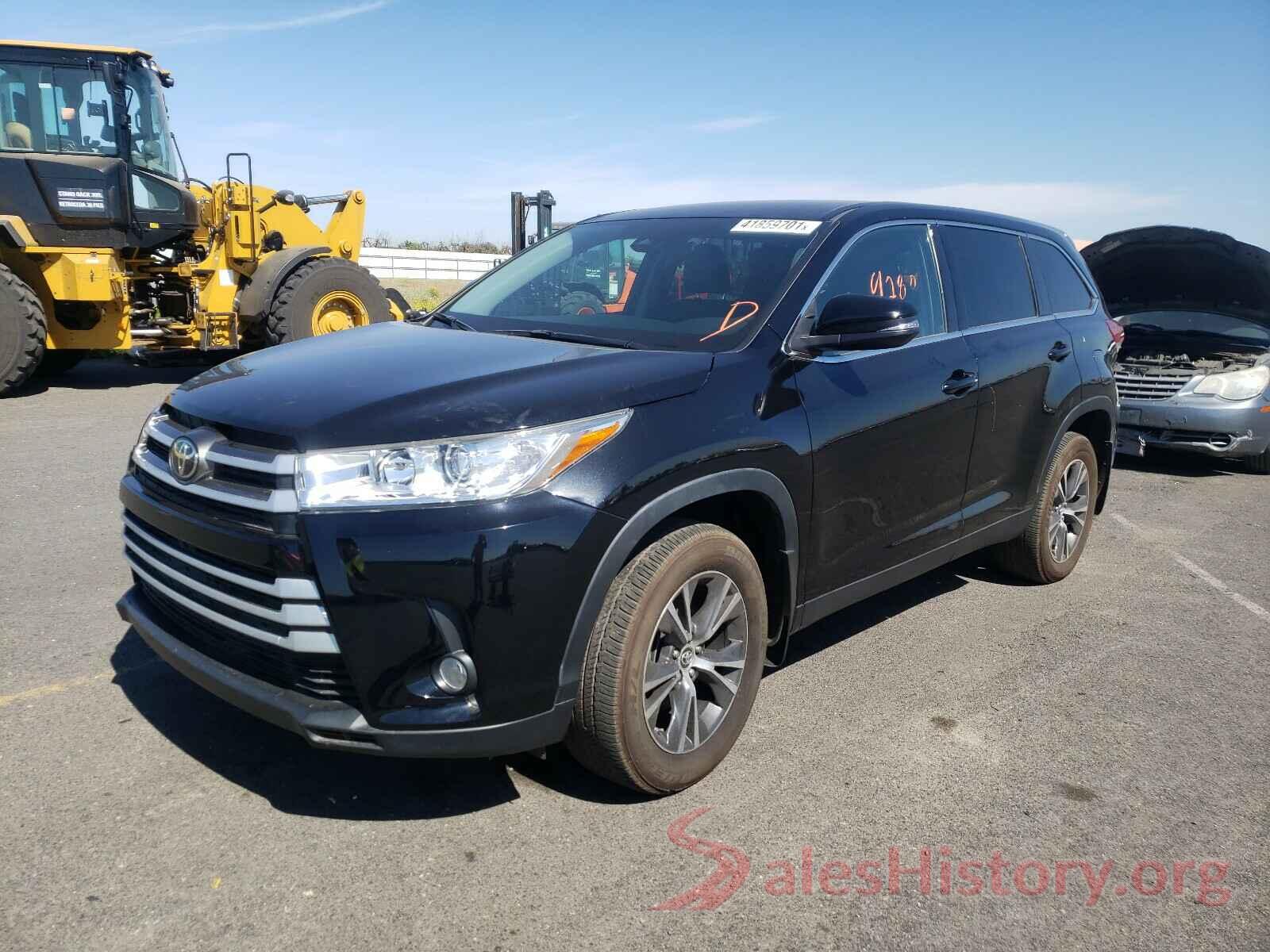 5TDBZRFH1KS701078 2019 TOYOTA HIGHLANDER