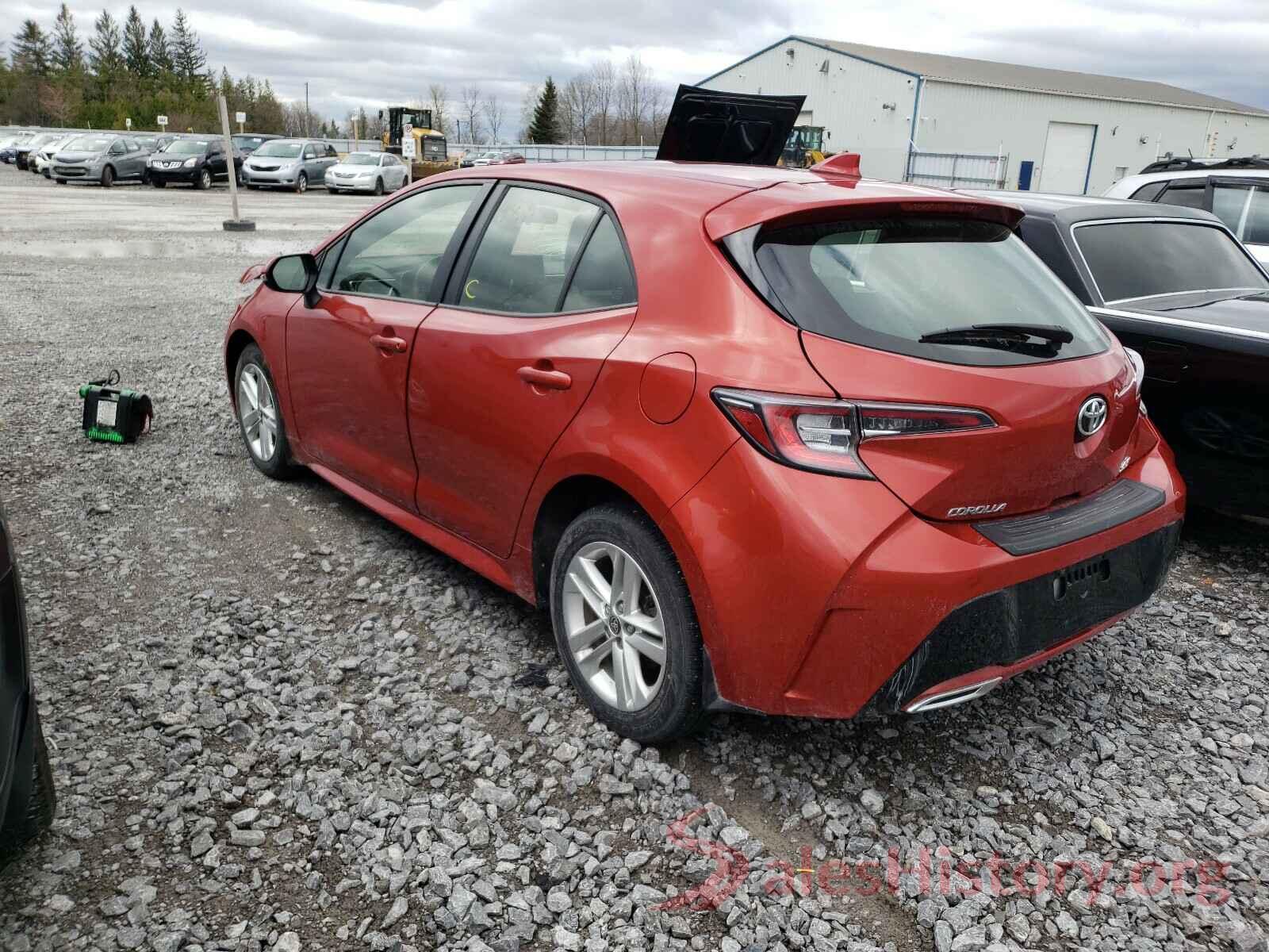 JTNK4RBEXK3062240 2019 TOYOTA COROLLA