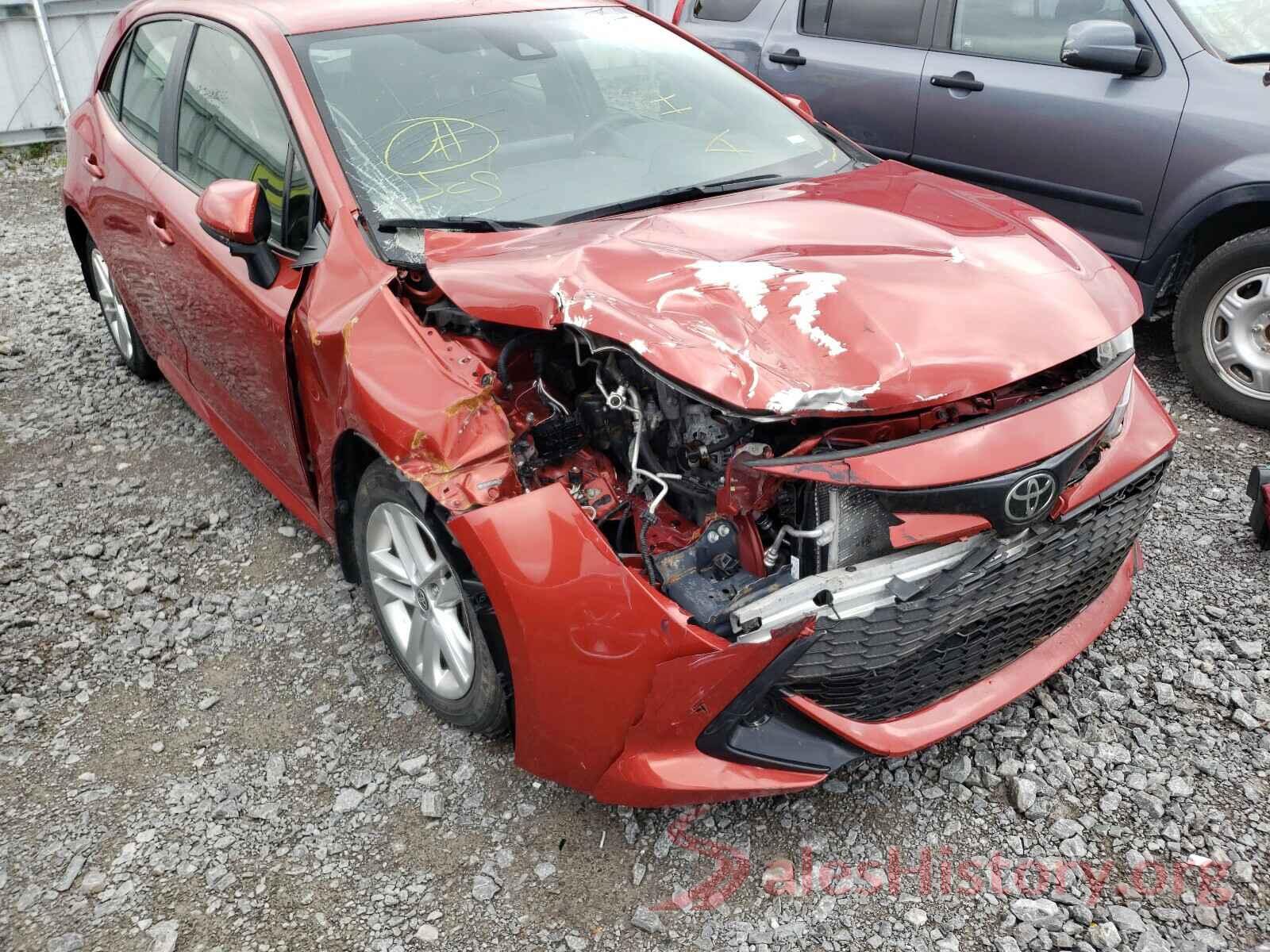 JTNK4RBEXK3062240 2019 TOYOTA COROLLA