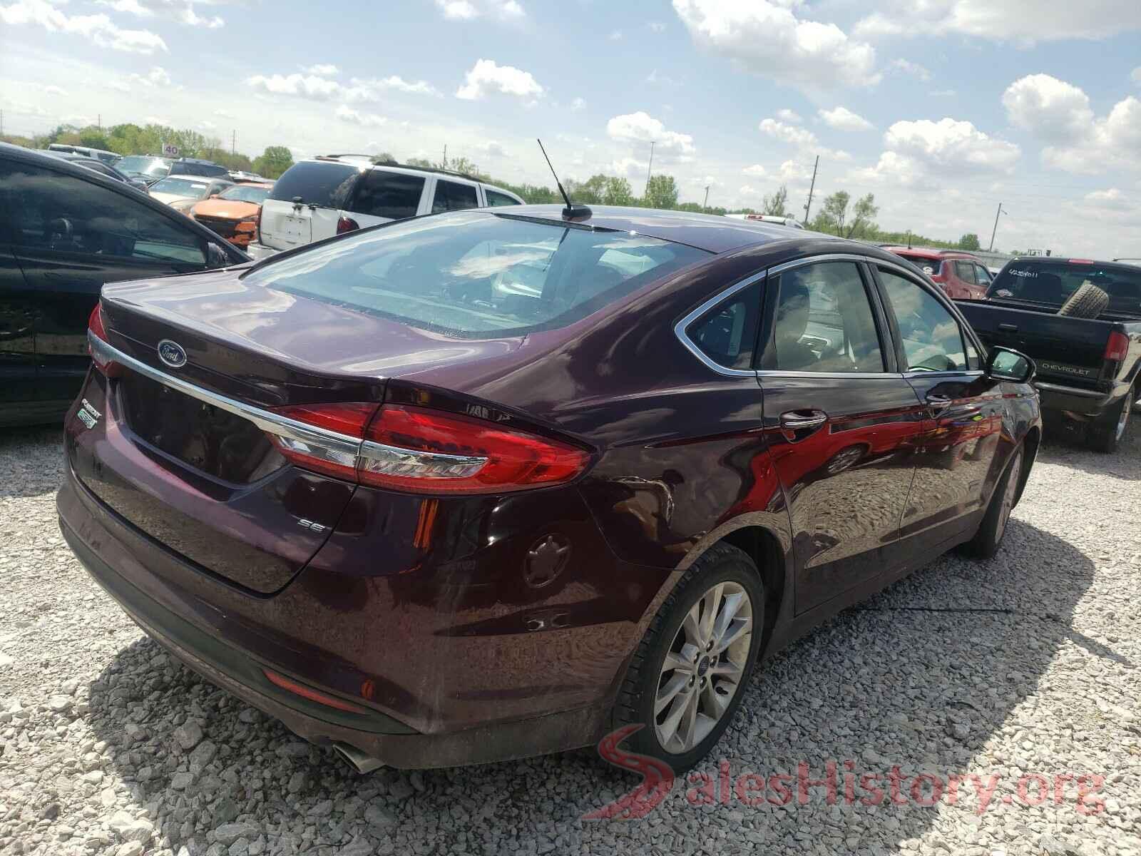 3FA6P0PU4HR280926 2017 FORD FUSION