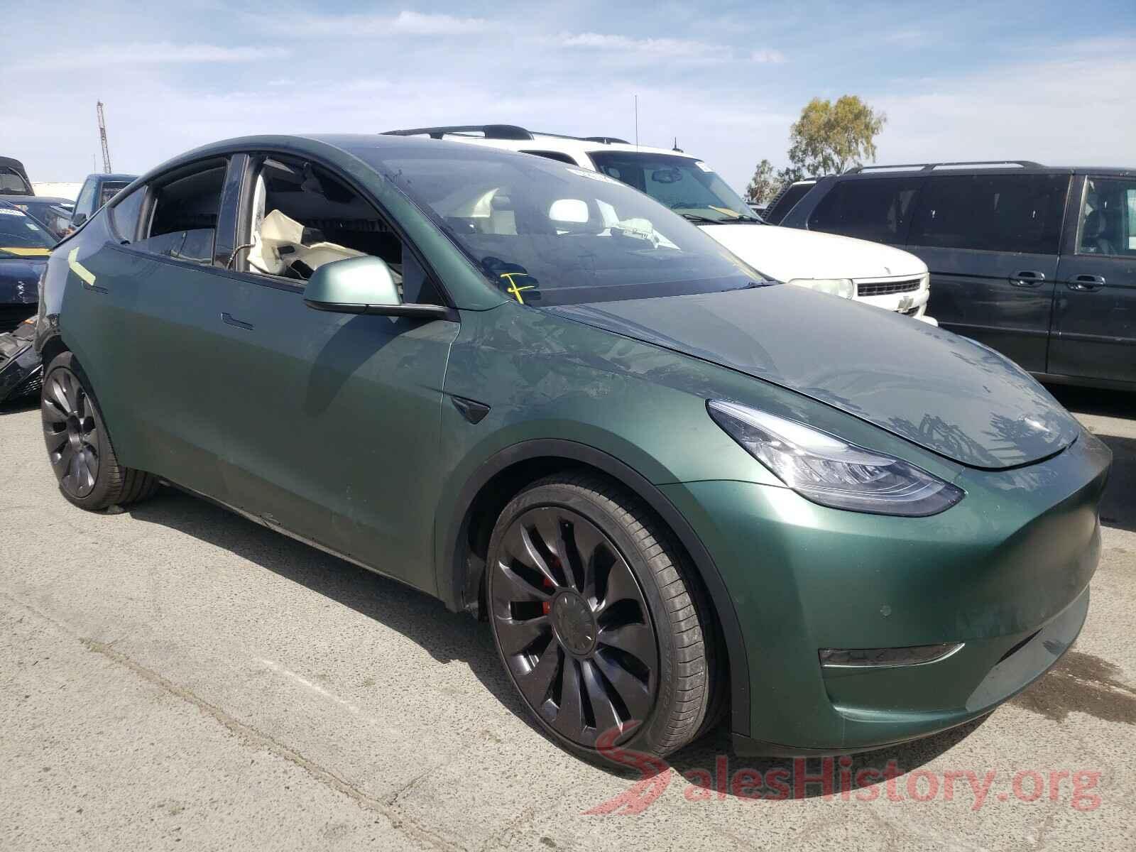 5YJYGDEF0MF098814 2021 TESLA MODEL Y