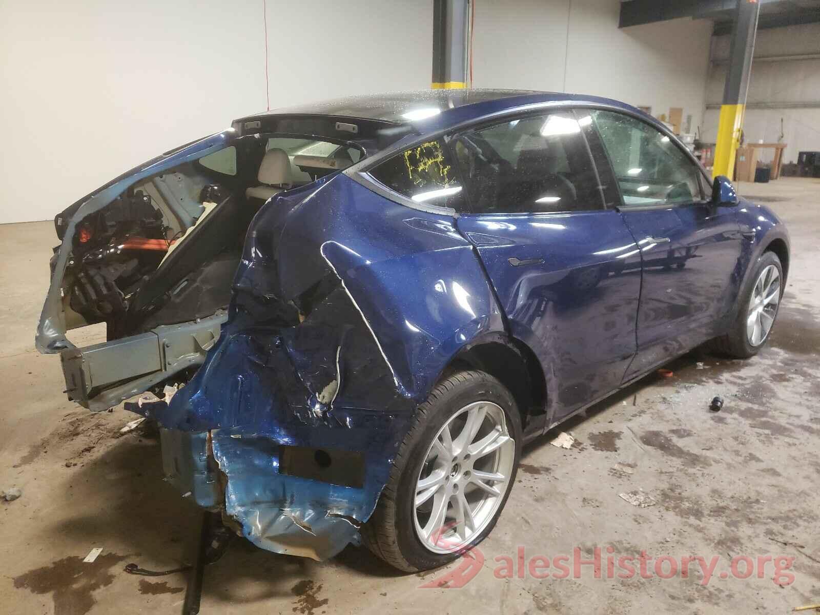 5YJYGDED5MF103990 2021 TESLA MODEL Y