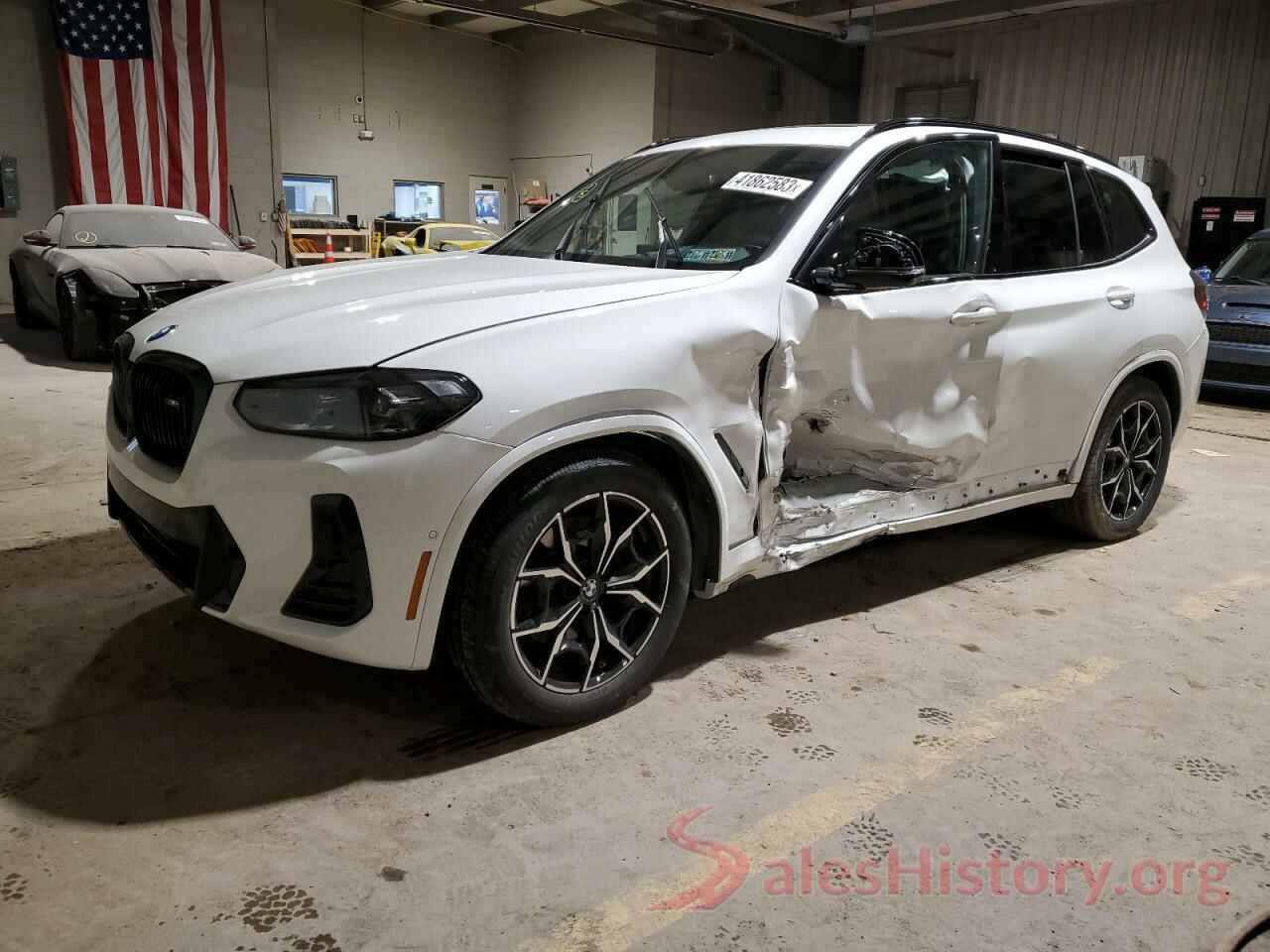 5UX83DP04N9K36949 2022 BMW X3