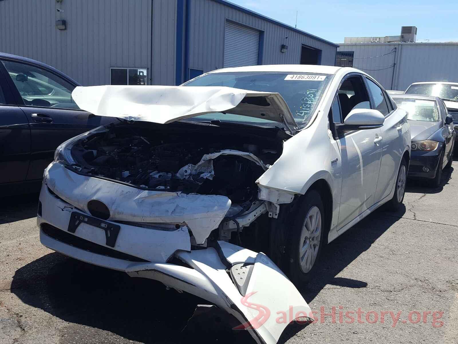 JTDKBRFU9G3511894 2016 TOYOTA PRIUS