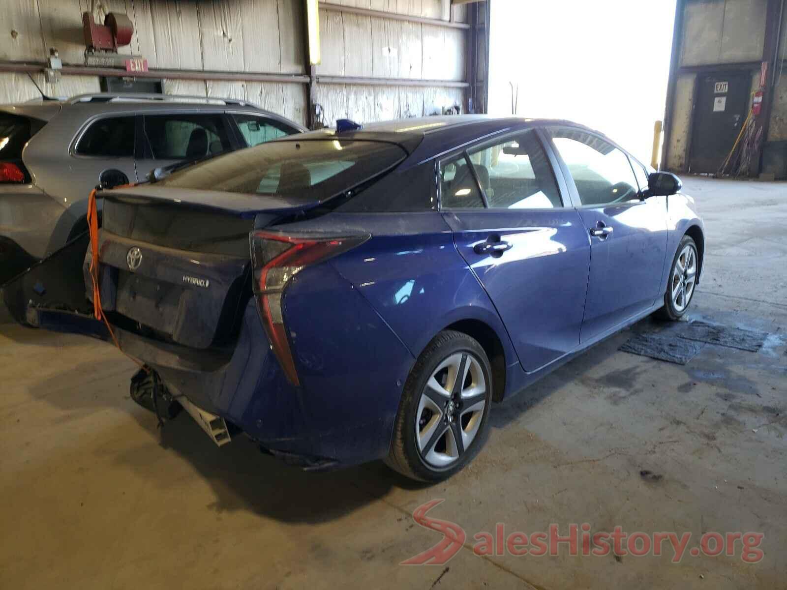 JTDKARFU4H3049992 2017 TOYOTA PRIUS