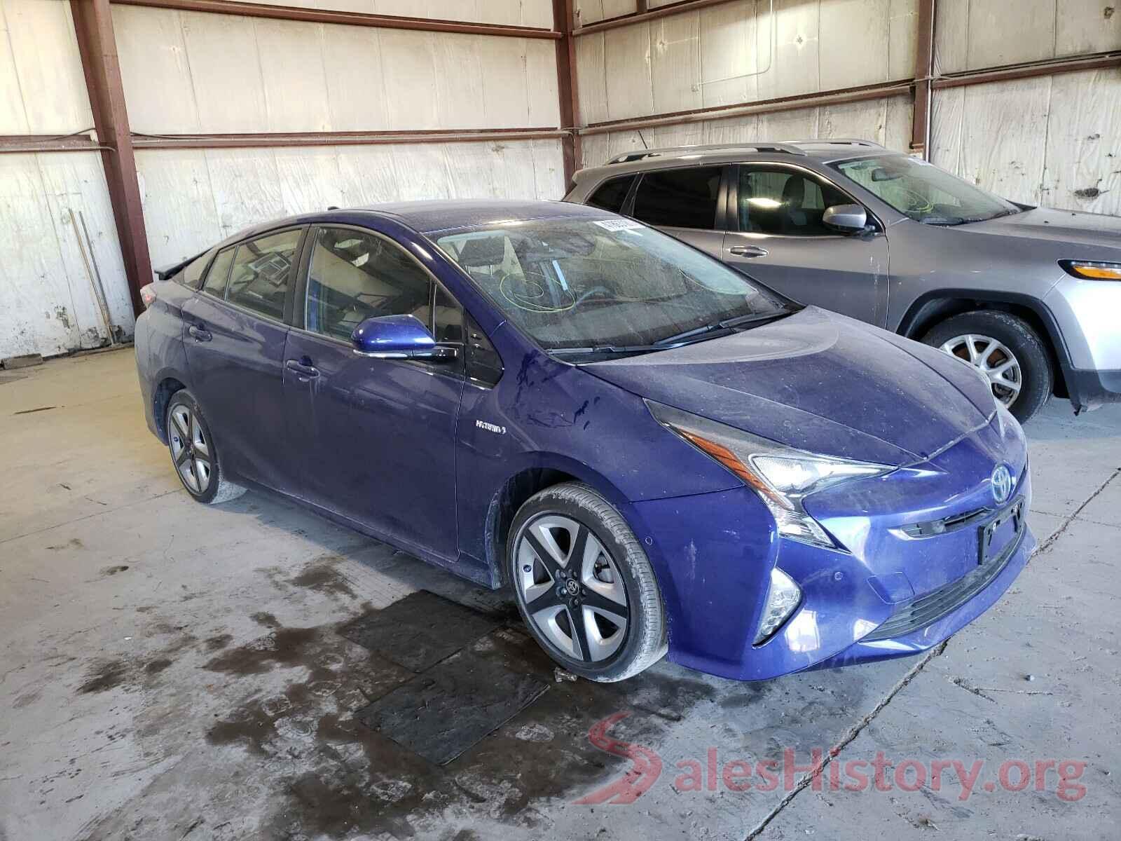 JTDKARFU4H3049992 2017 TOYOTA PRIUS