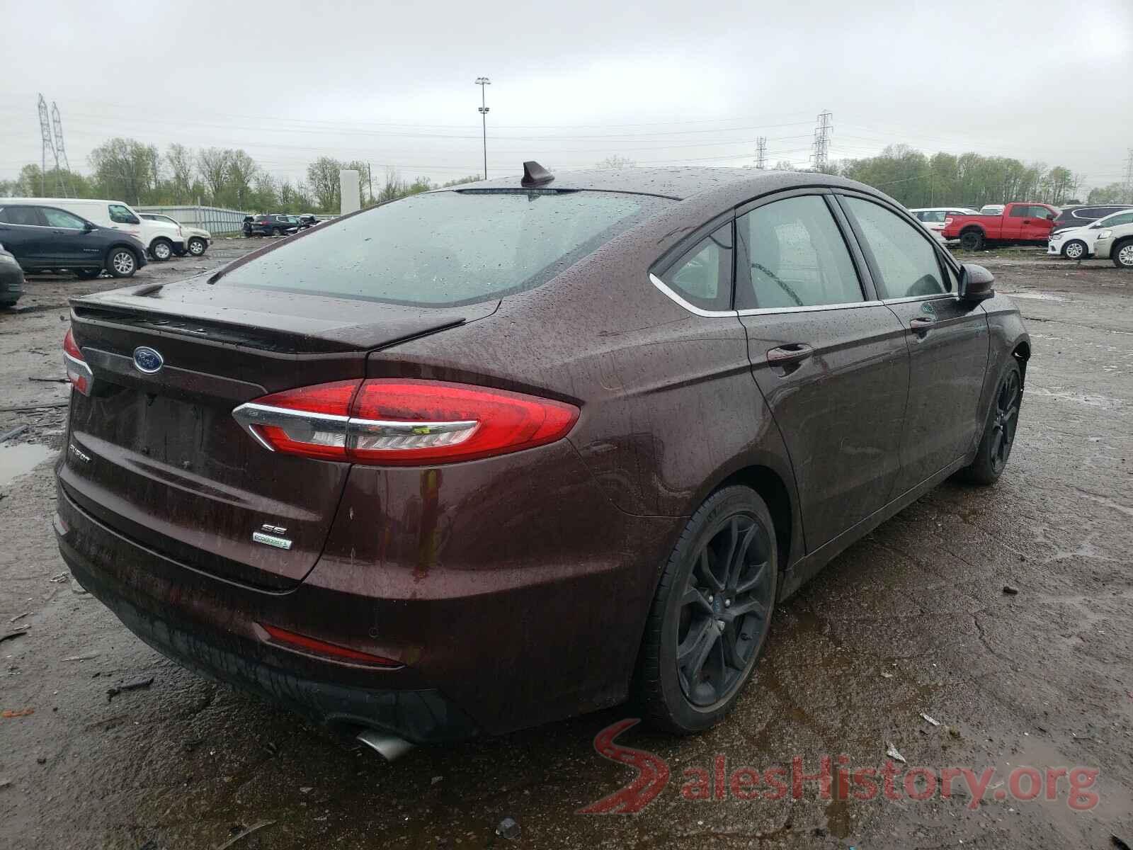 3FA6P0HD5KR167654 2019 FORD FUSION