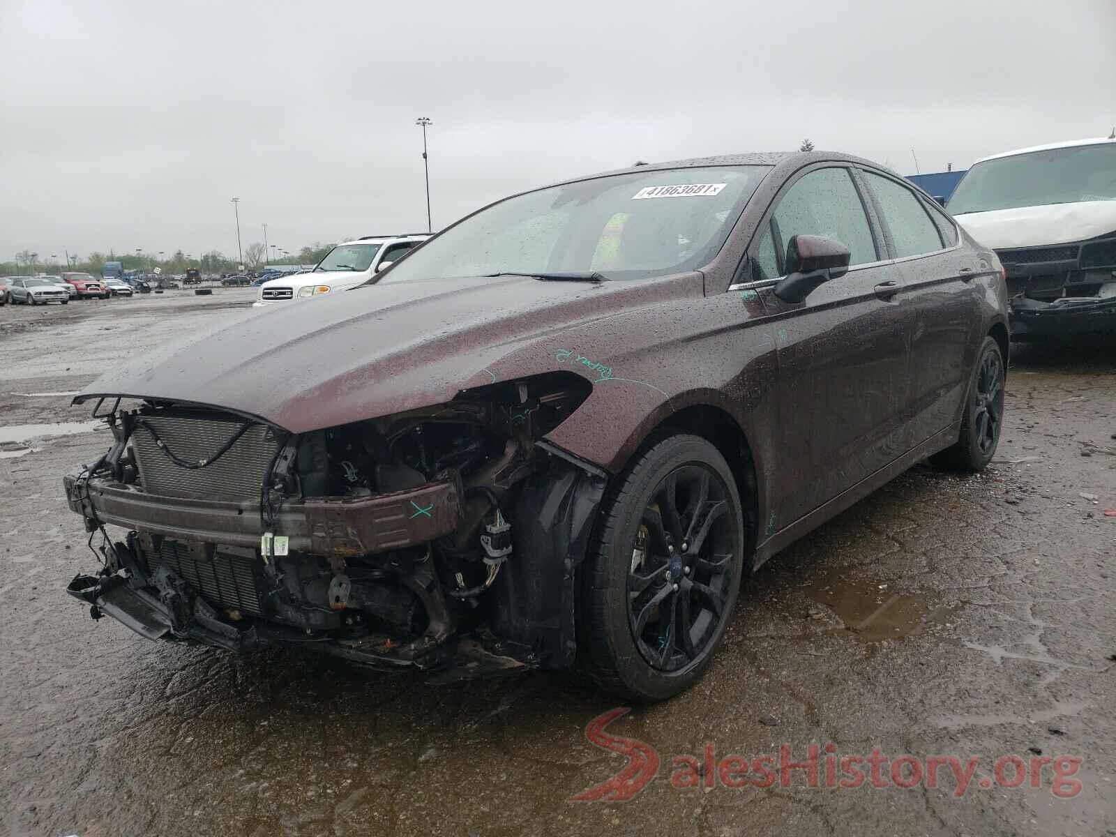 3FA6P0HD5KR167654 2019 FORD FUSION