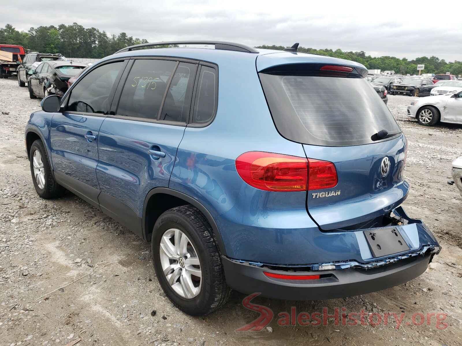 WVGAV7AX5HK029922 2017 VOLKSWAGEN TIGUAN