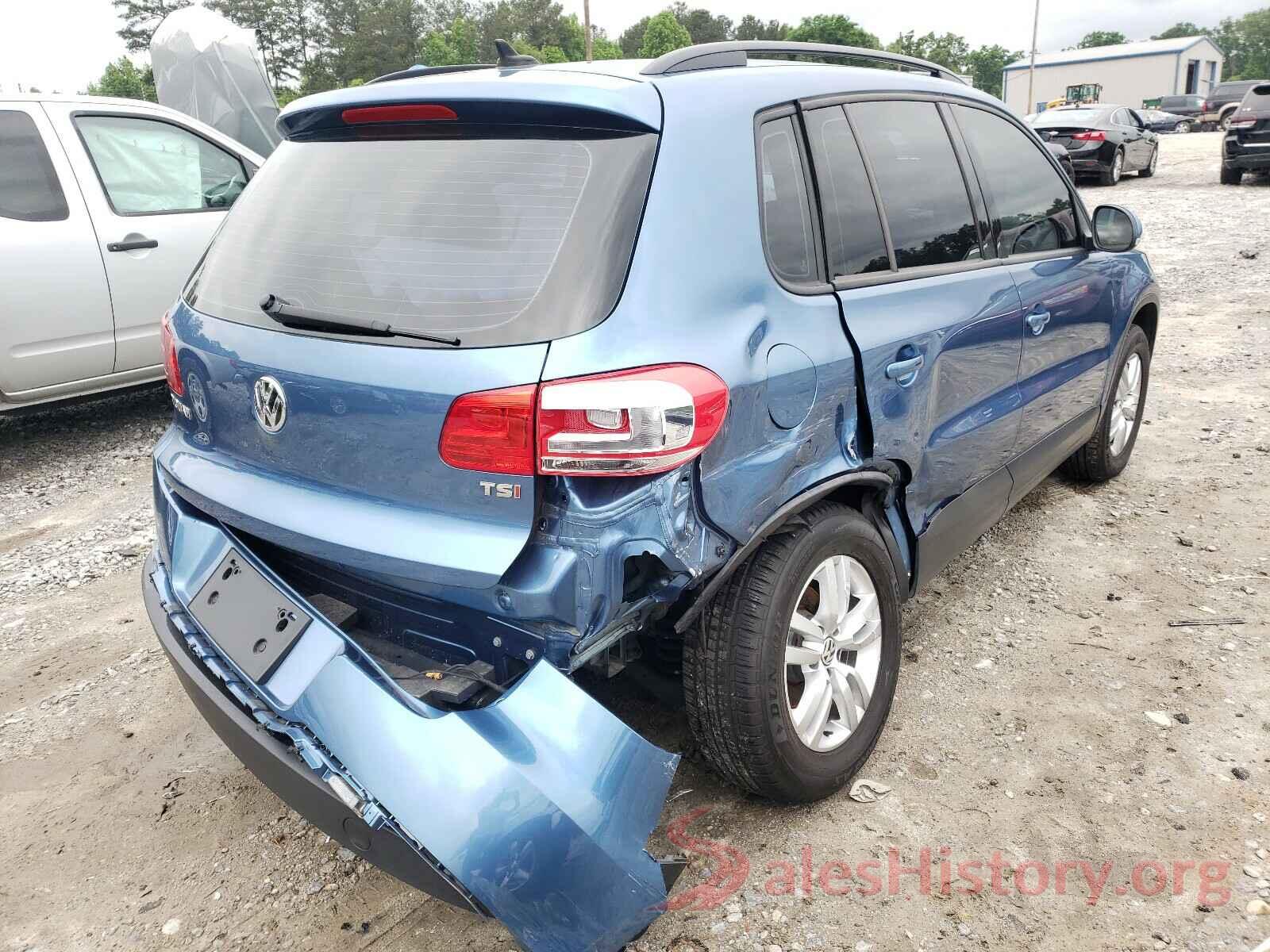 WVGAV7AX5HK029922 2017 VOLKSWAGEN TIGUAN