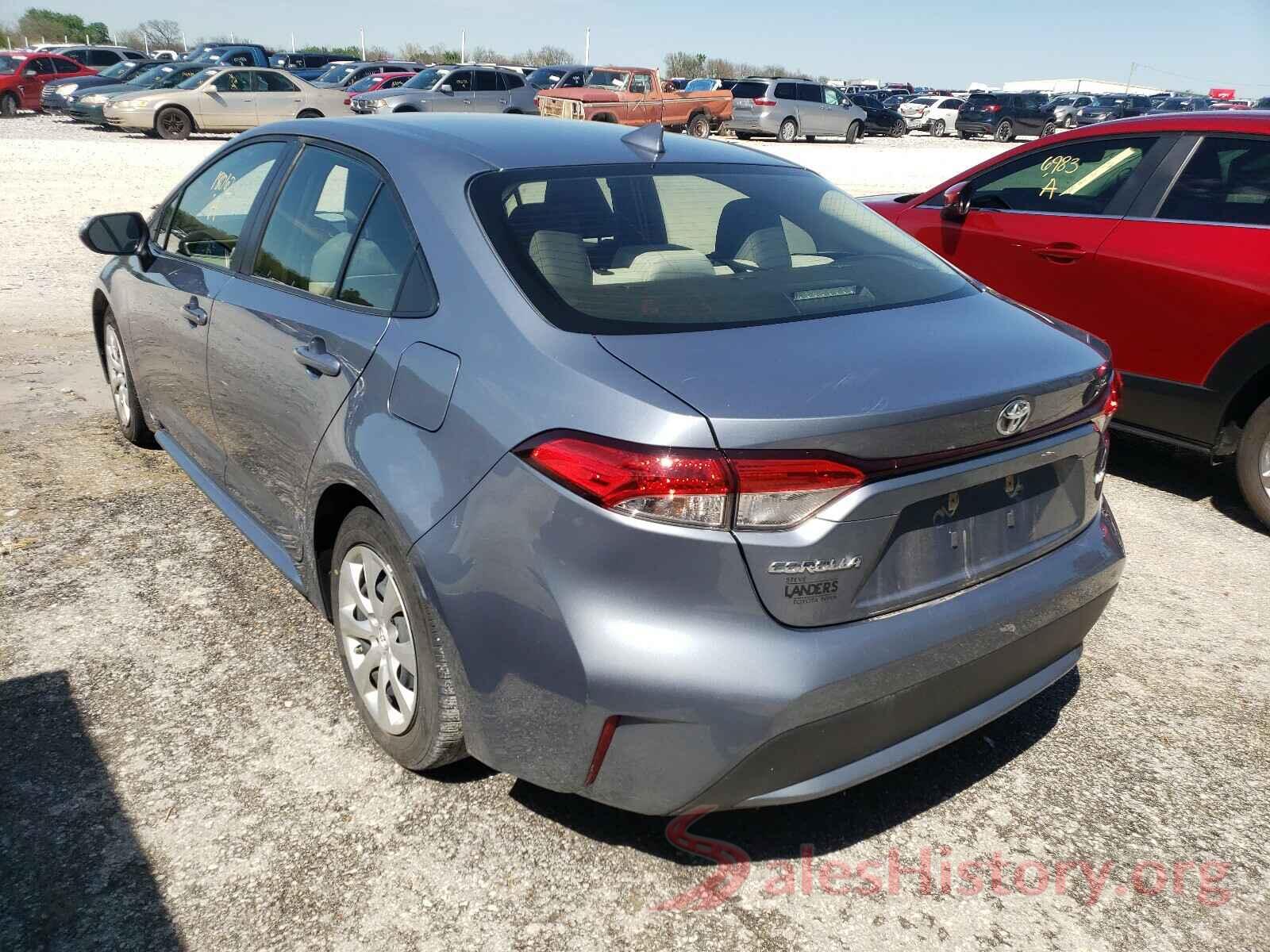 JTDEPRAEXLJ109872 2020 TOYOTA COROLLA