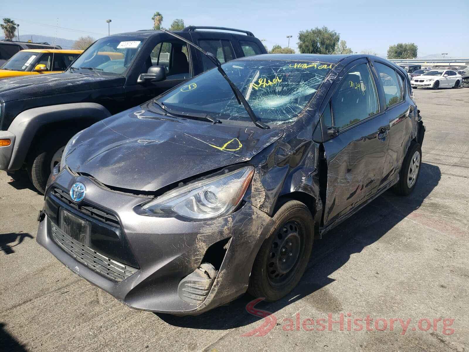 JTDKDTB36G1130813 2016 TOYOTA PRIUS