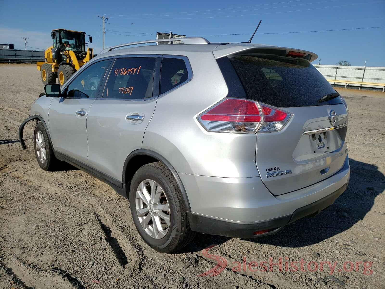 KNMAT2MVXGP696364 2016 NISSAN ROGUE