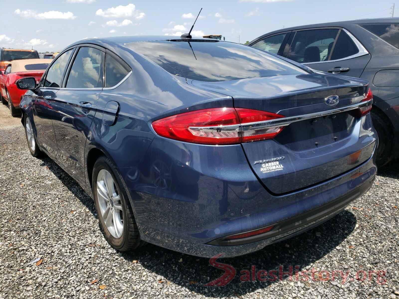 3FA6P0HD0JR160299 2018 FORD FUSION