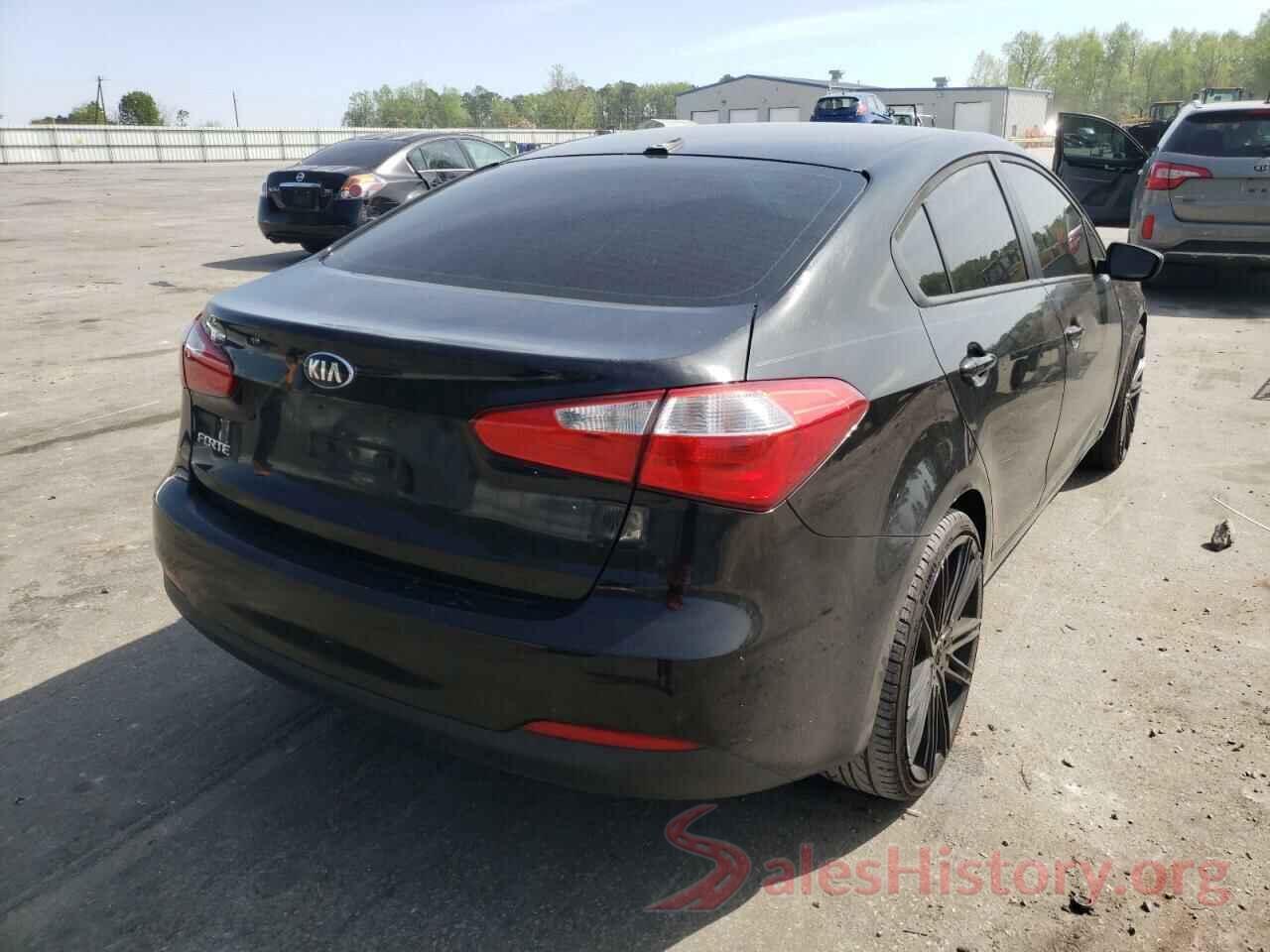 KNAFK4A67G5565208 2016 KIA FORTE