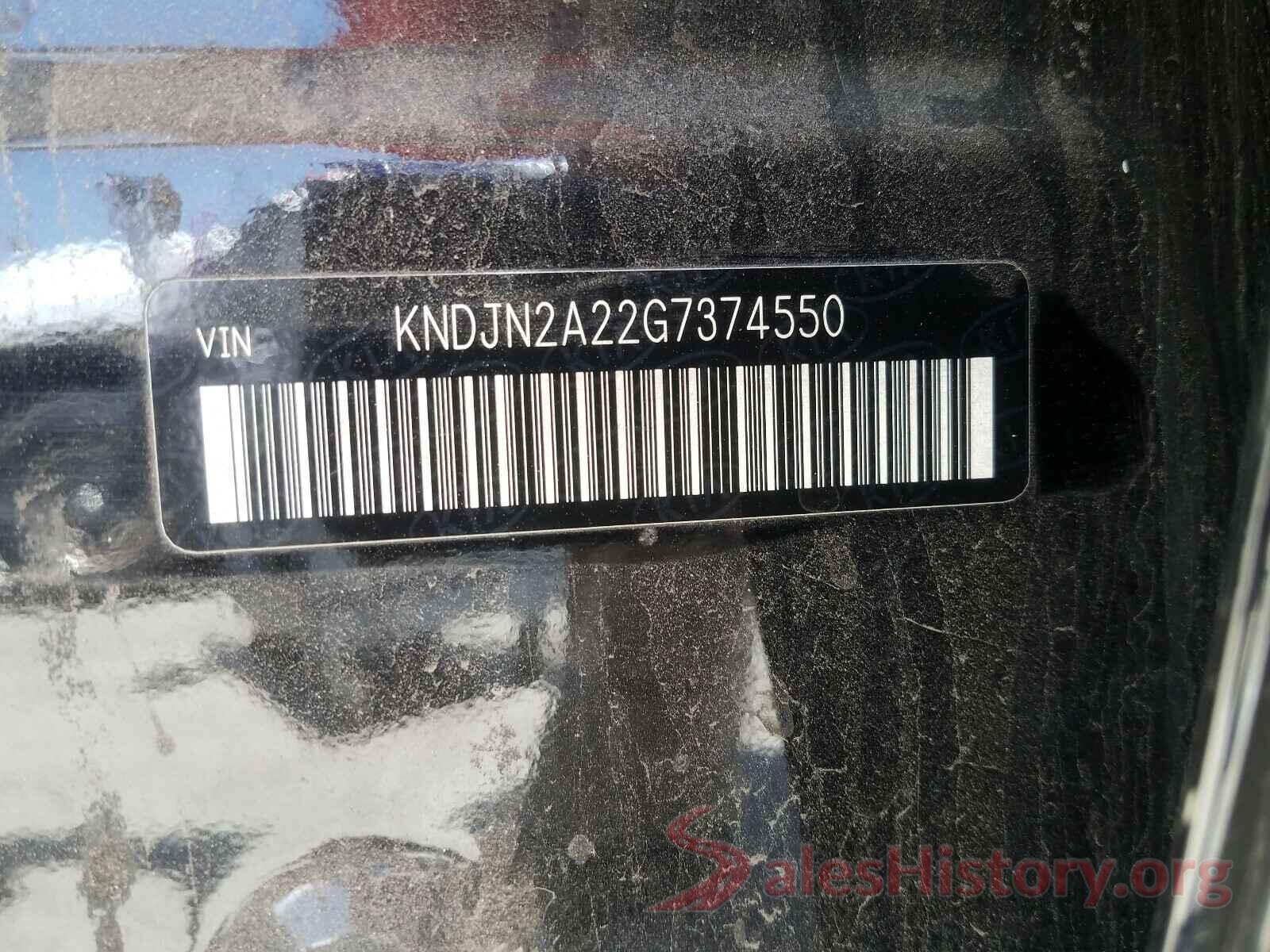 KNDJN2A22G7374550 2016 KIA SOUL