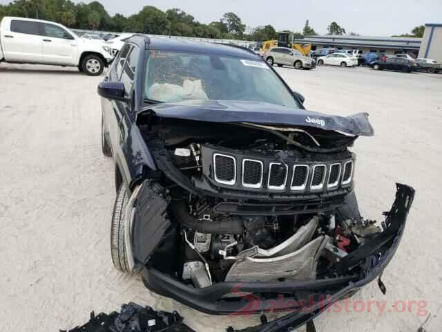 3C4NJCBB7LT243122 2020 JEEP COMPASS