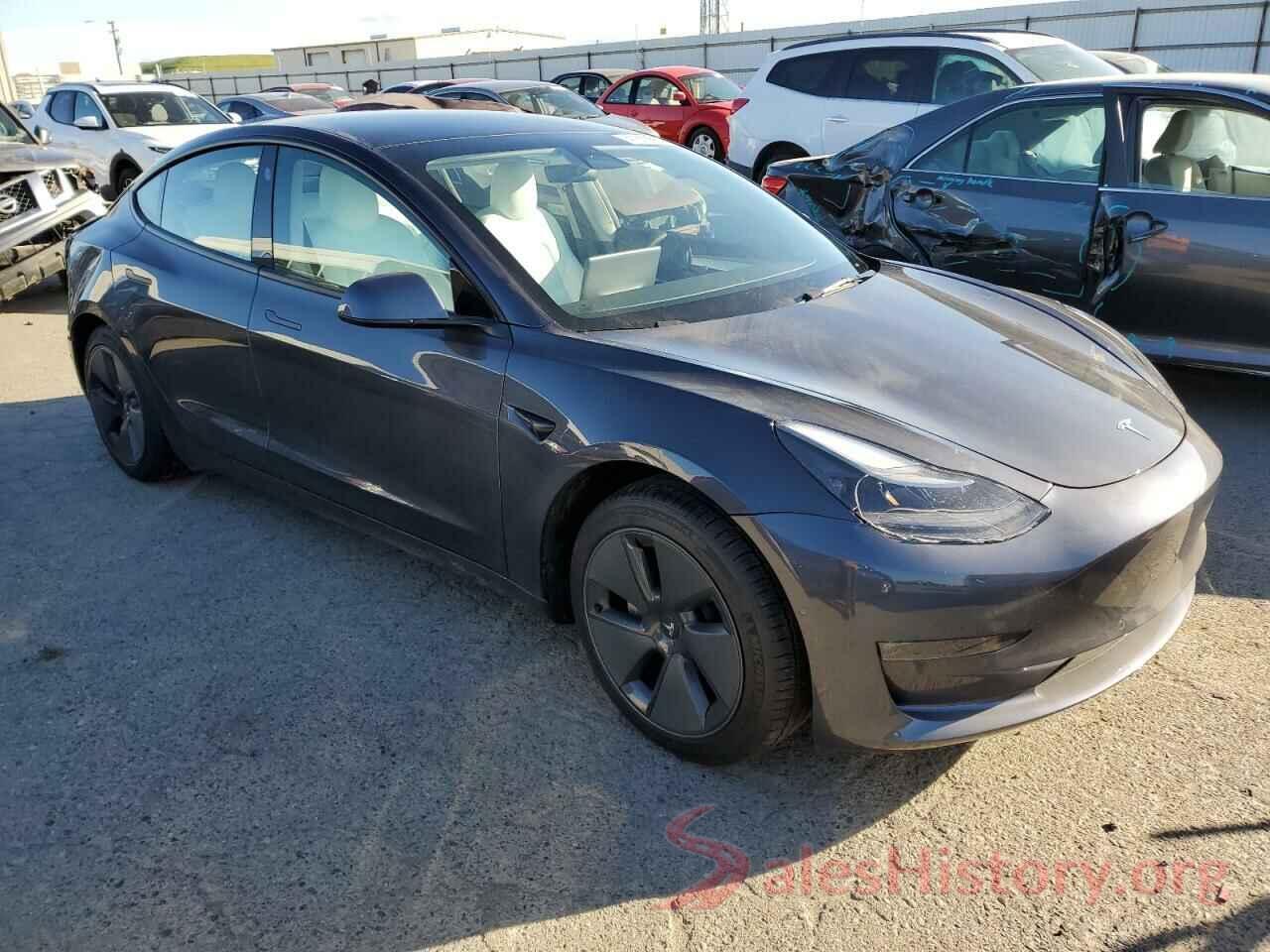 5YJ3E1EB4NF228123 2022 TESLA MODEL 3