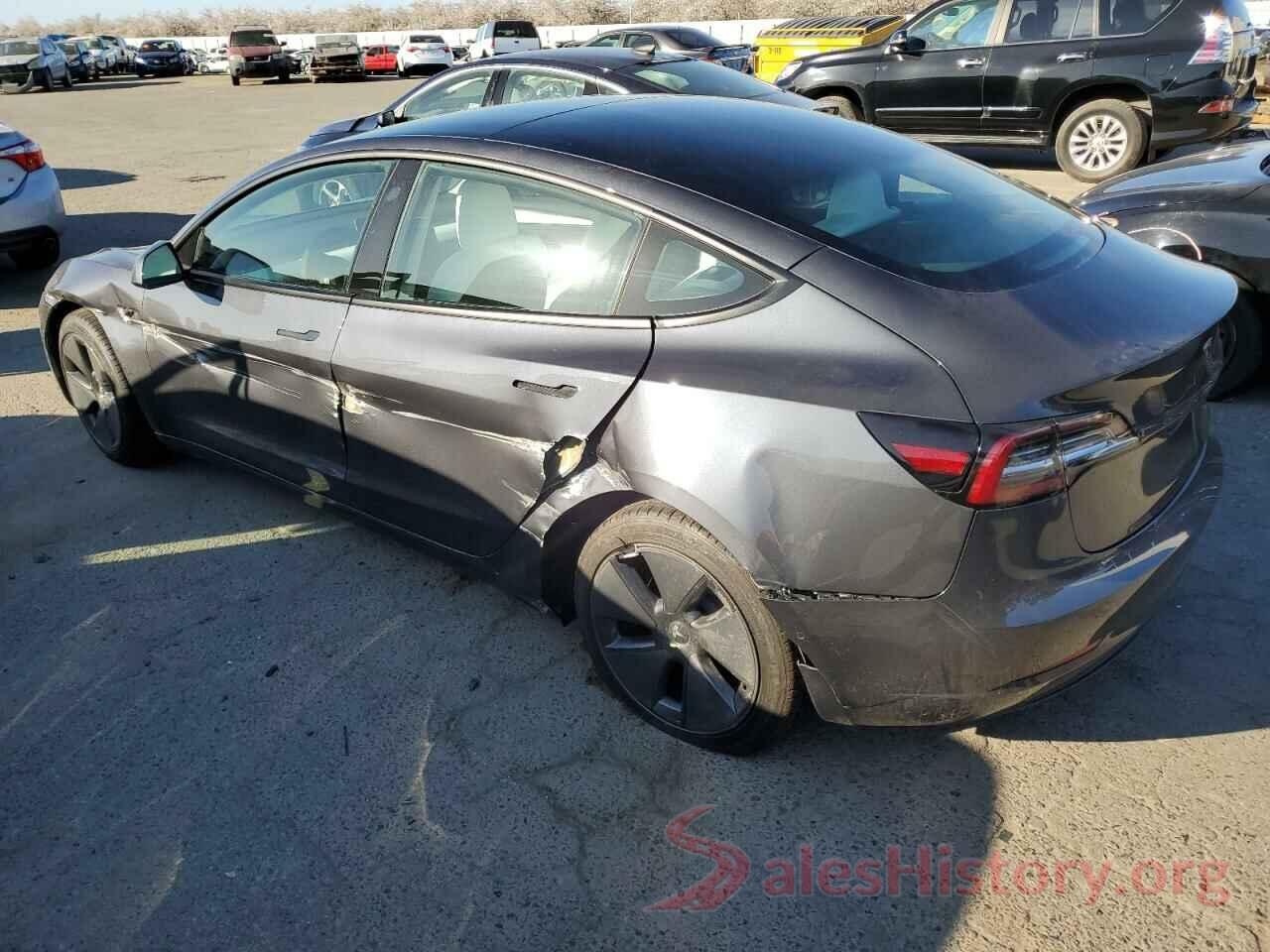 5YJ3E1EB4NF228123 2022 TESLA MODEL 3