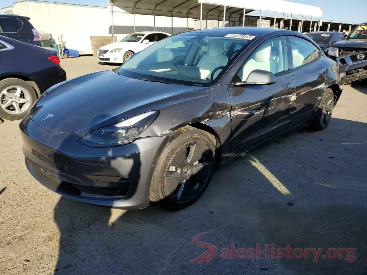 5YJ3E1EB4NF228123 2022 TESLA MODEL 3