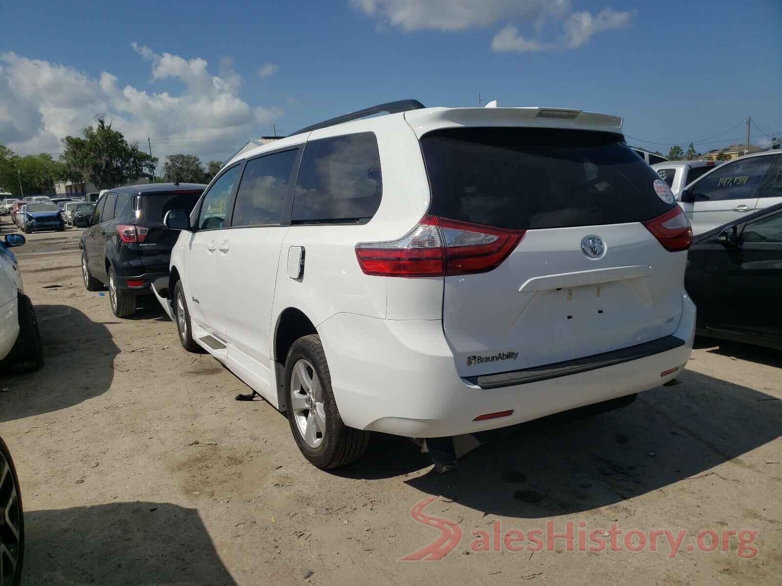 5TDKZ3DC7KS013333 2019 TOYOTA SIENNA