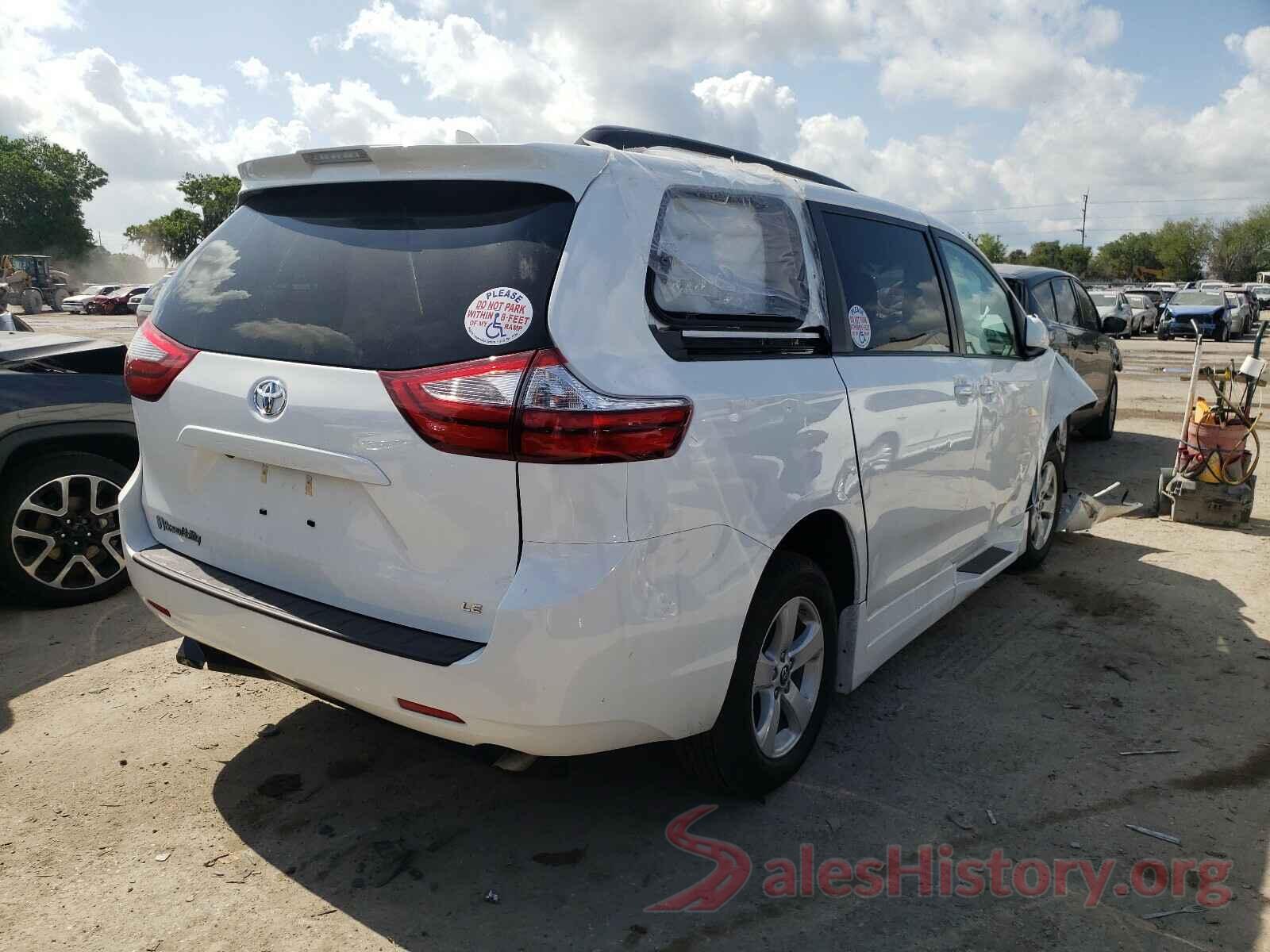 5TDKZ3DC7KS013333 2019 TOYOTA SIENNA