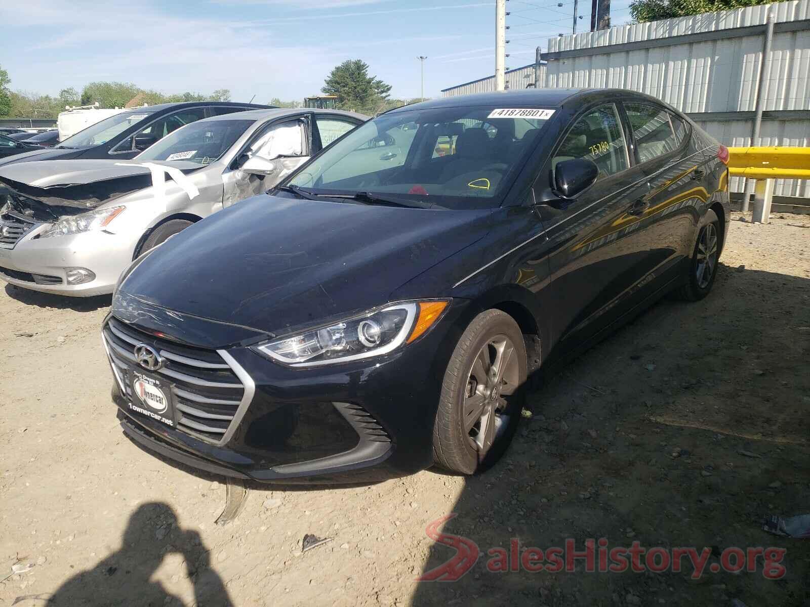 5NPD84LF3HH007735 2017 HYUNDAI ELANTRA