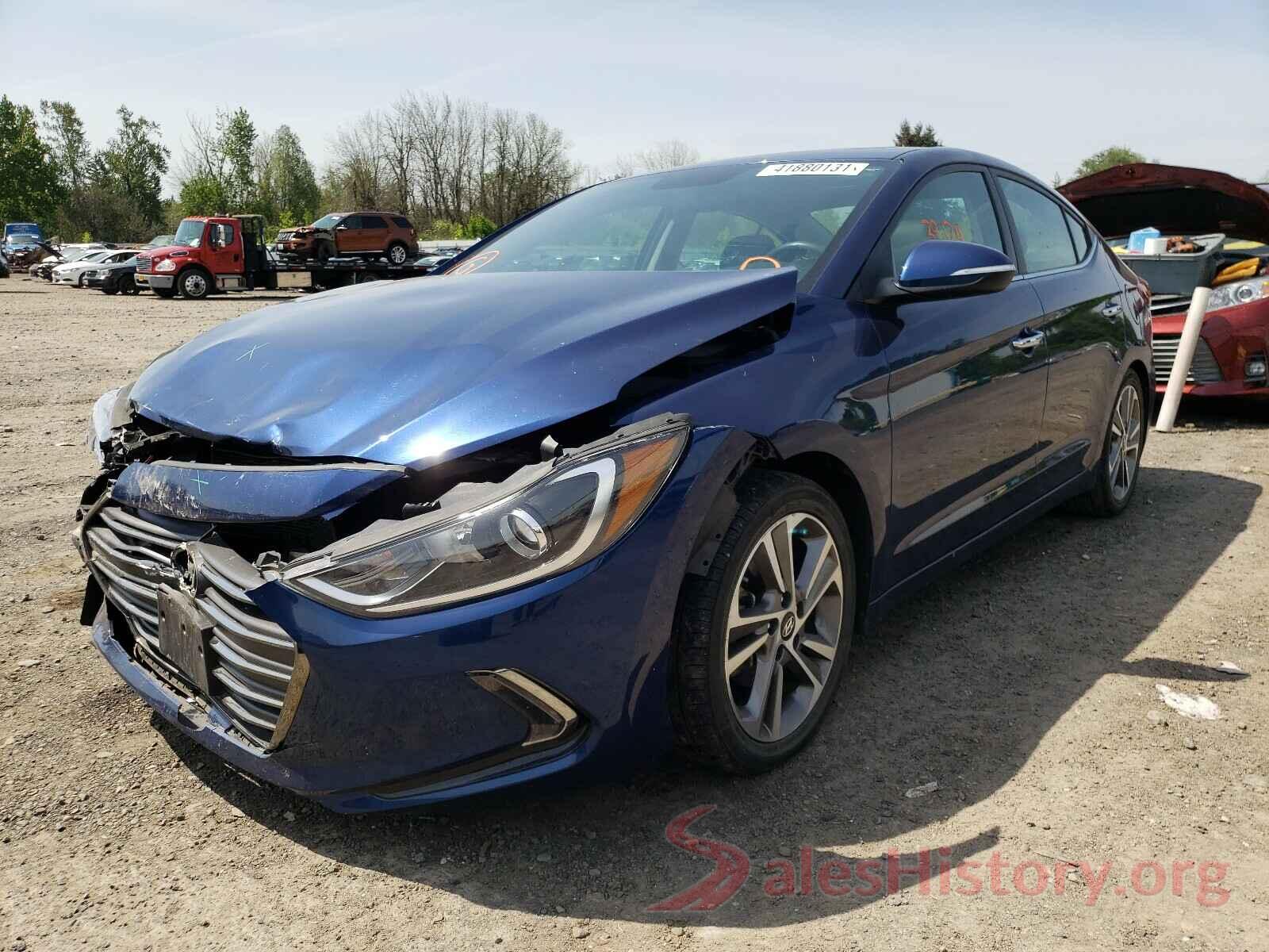 5NPD84LFXHH081055 2017 HYUNDAI ELANTRA