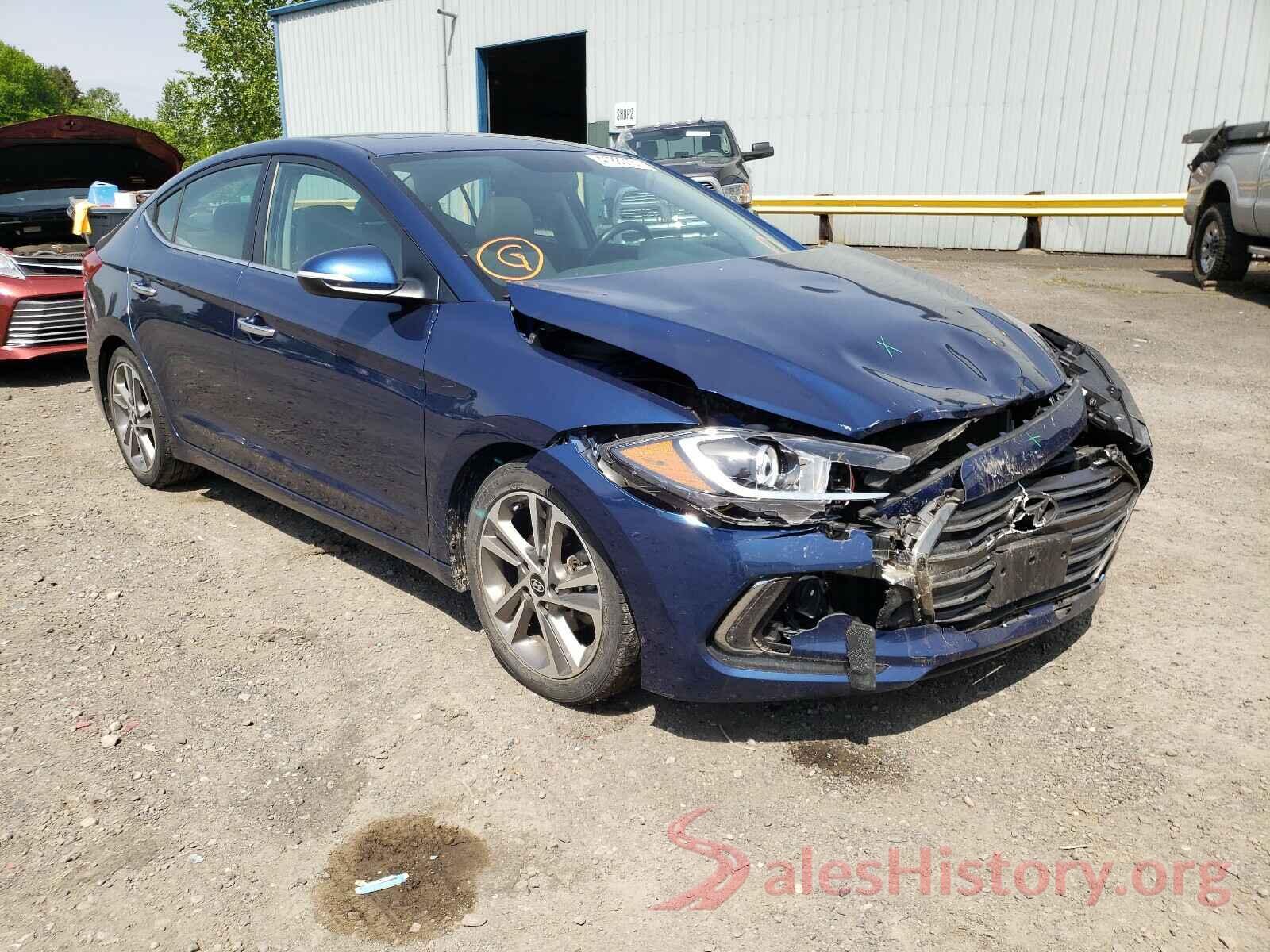 5NPD84LFXHH081055 2017 HYUNDAI ELANTRA