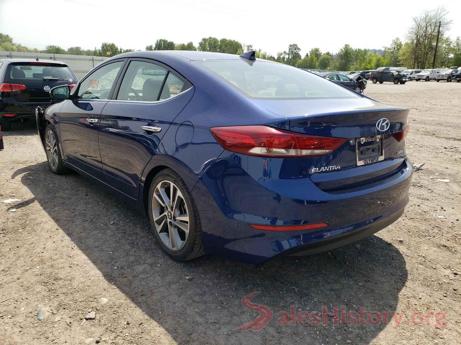 5NPD84LFXHH081055 2017 HYUNDAI ELANTRA