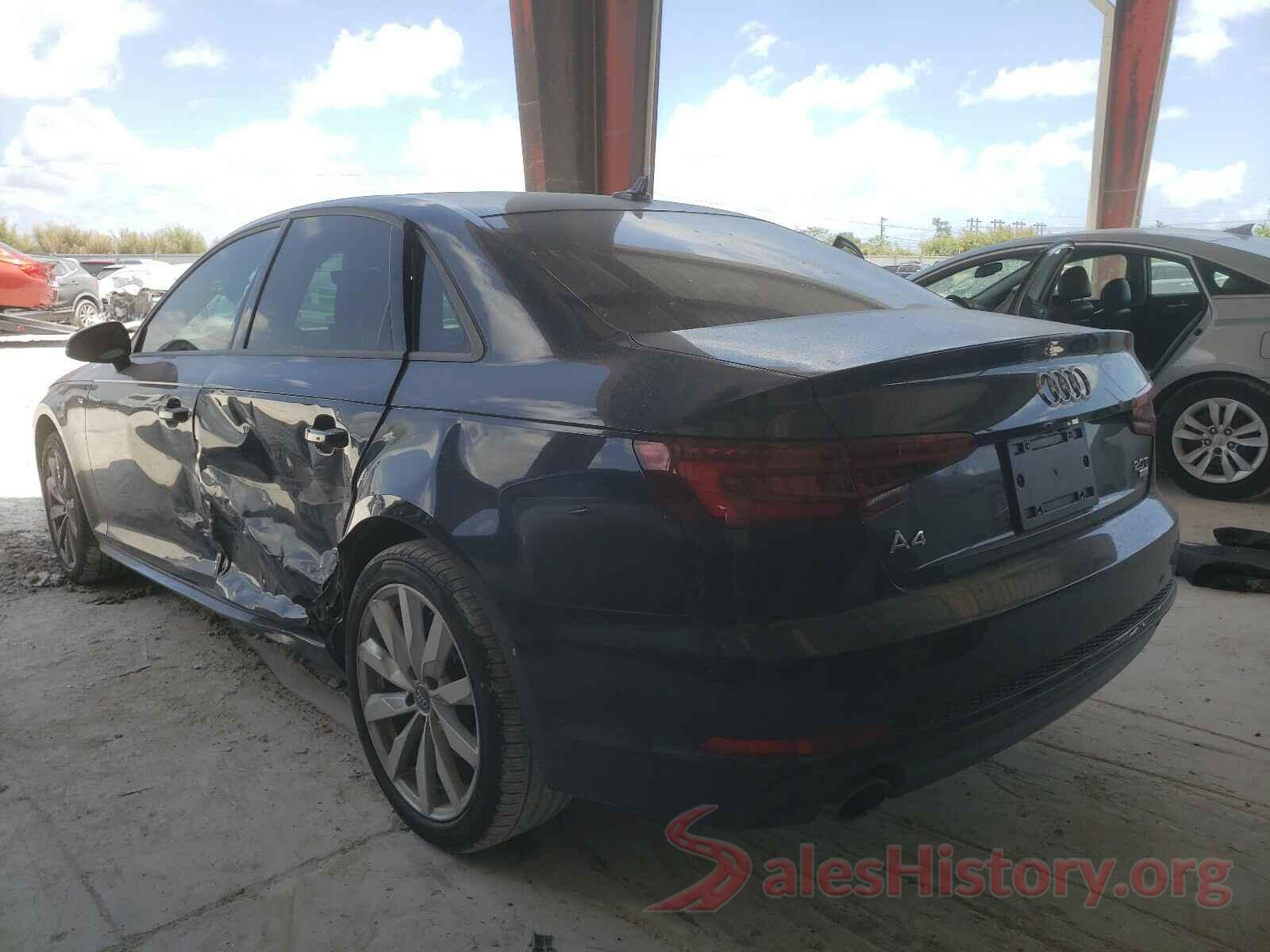 WAUKMAF45JA103999 2018 AUDI A4