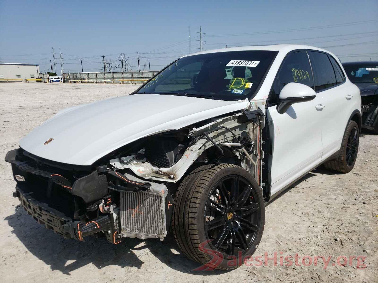 WP1AB2A22HLA52698 2017 PORSCHE CAYENNE