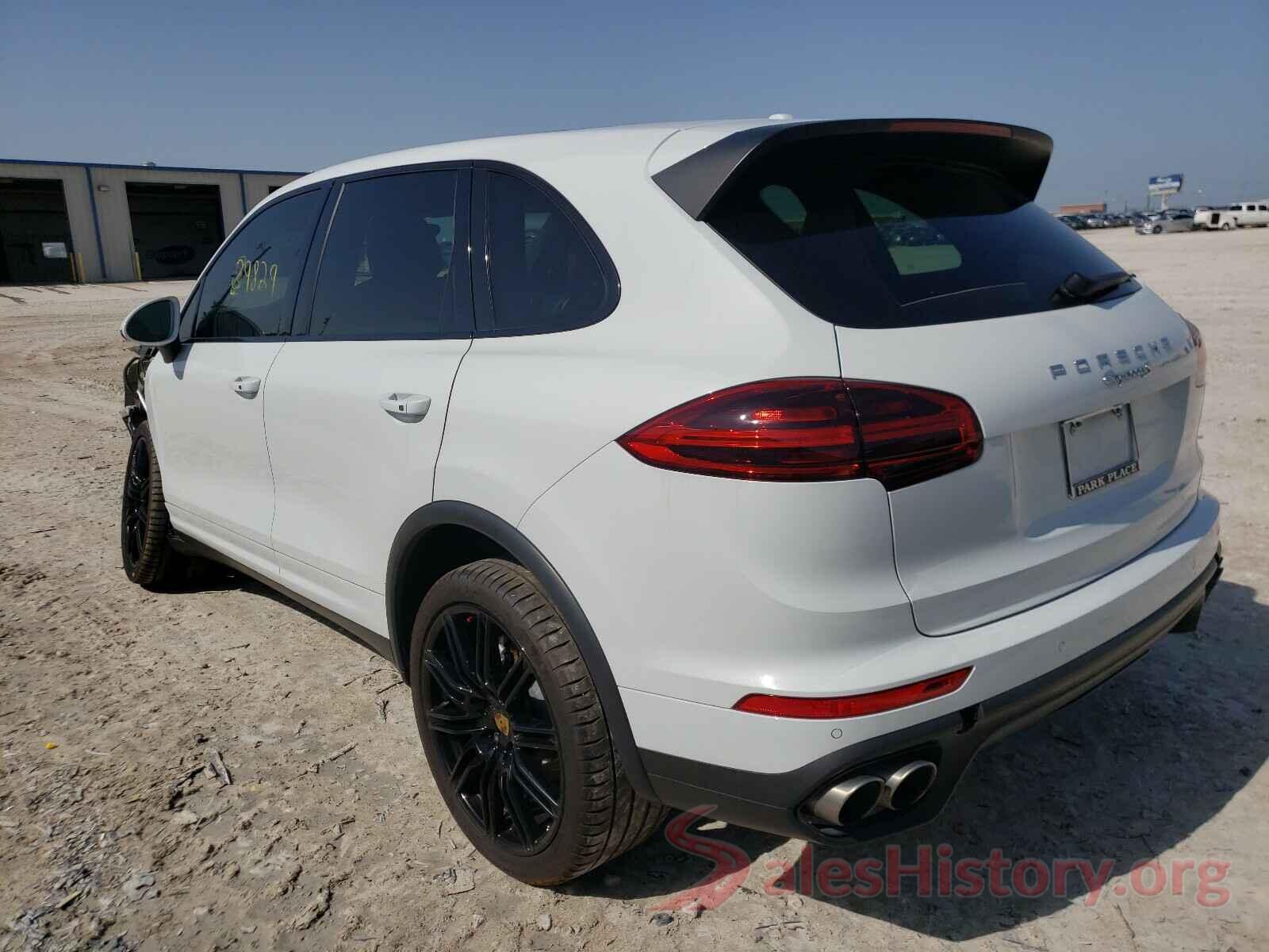 WP1AB2A22HLA52698 2017 PORSCHE CAYENNE