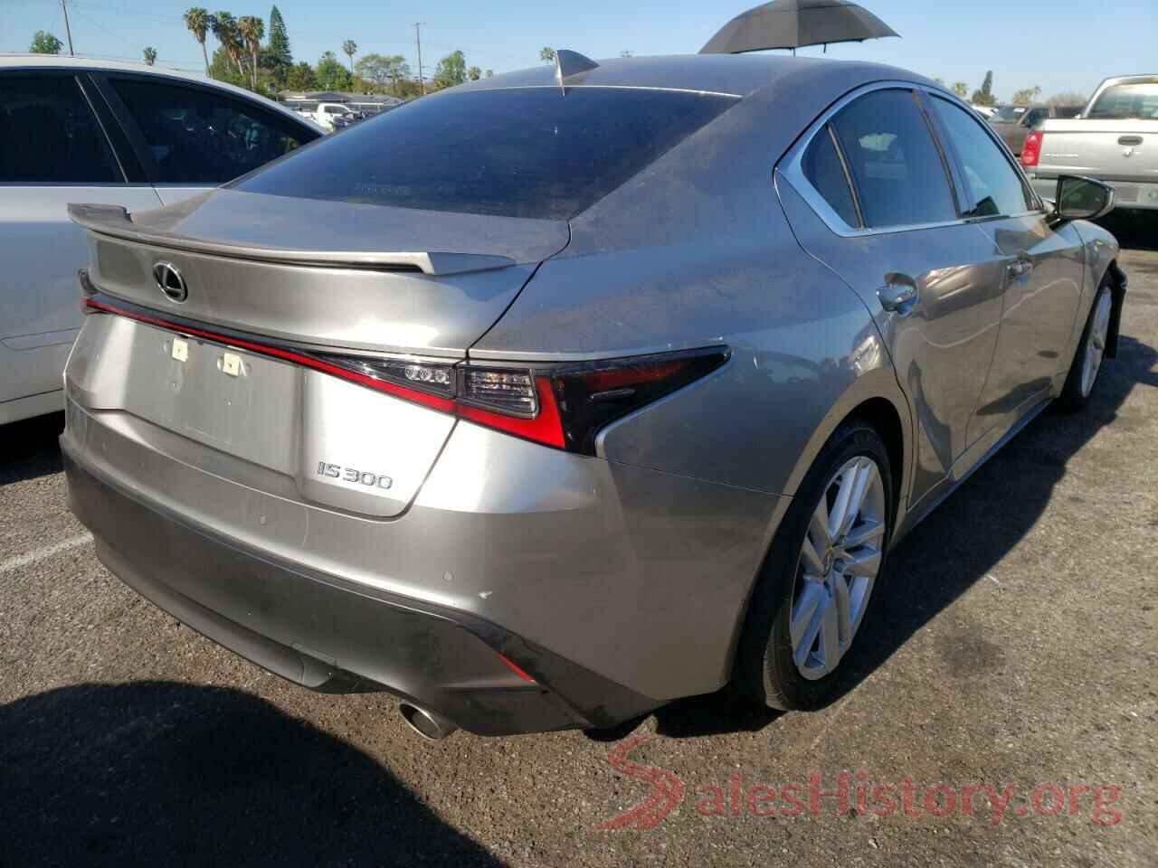 JTHCA1D27M5110868 2021 LEXUS IS