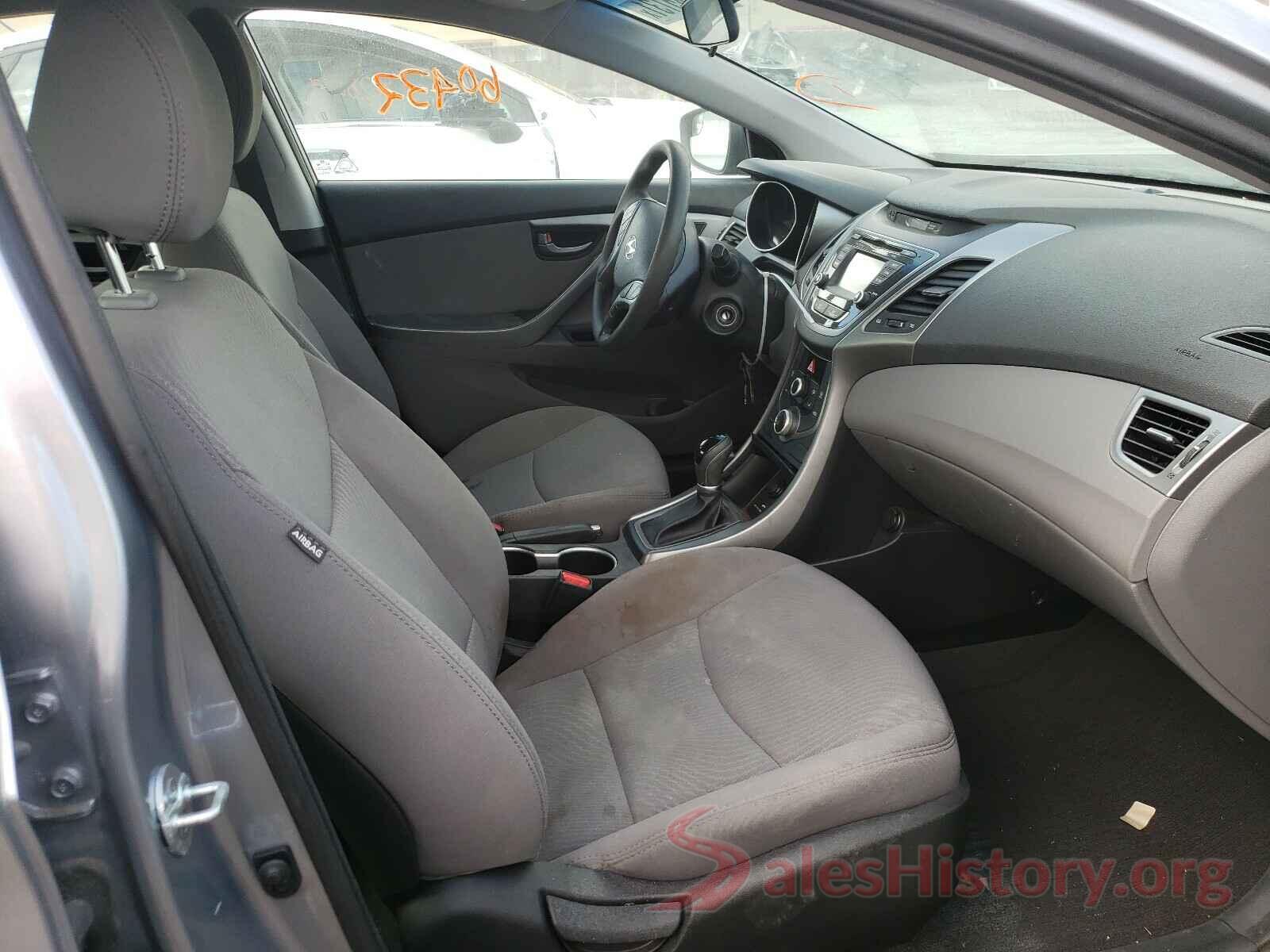 5NPDH4AE6GH689888 2016 HYUNDAI ELANTRA