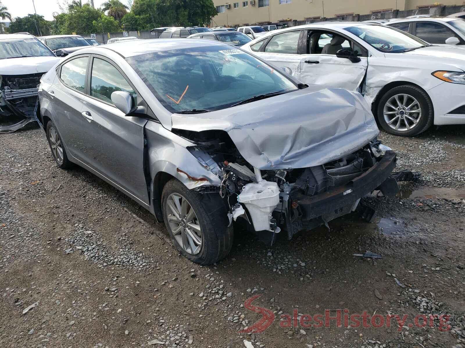 5NPDH4AE6GH689888 2016 HYUNDAI ELANTRA