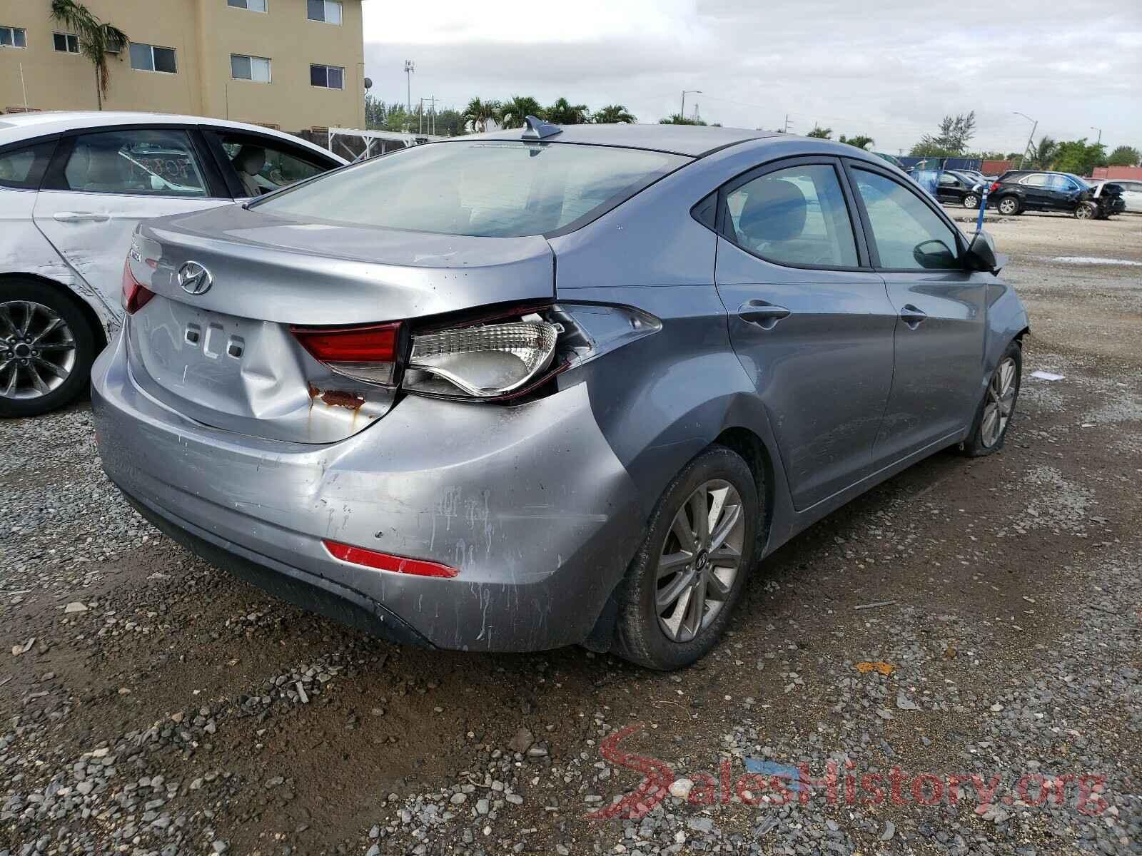 5NPDH4AE6GH689888 2016 HYUNDAI ELANTRA