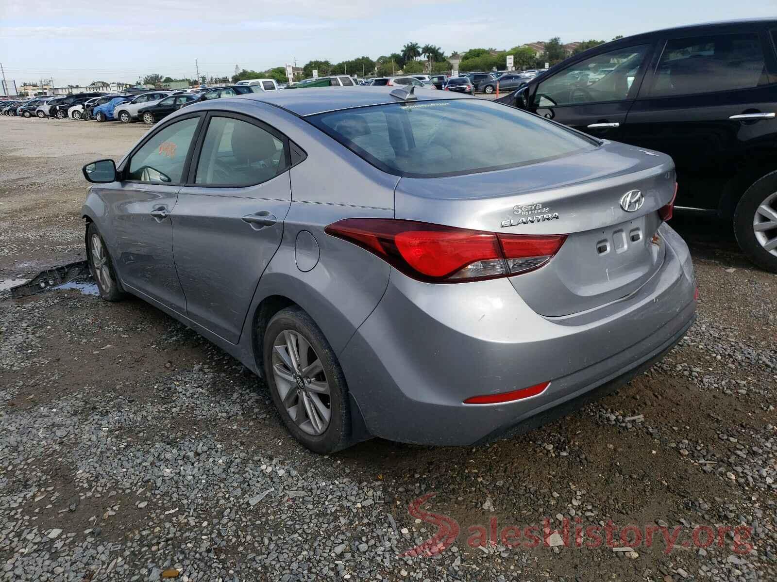 5NPDH4AE6GH689888 2016 HYUNDAI ELANTRA