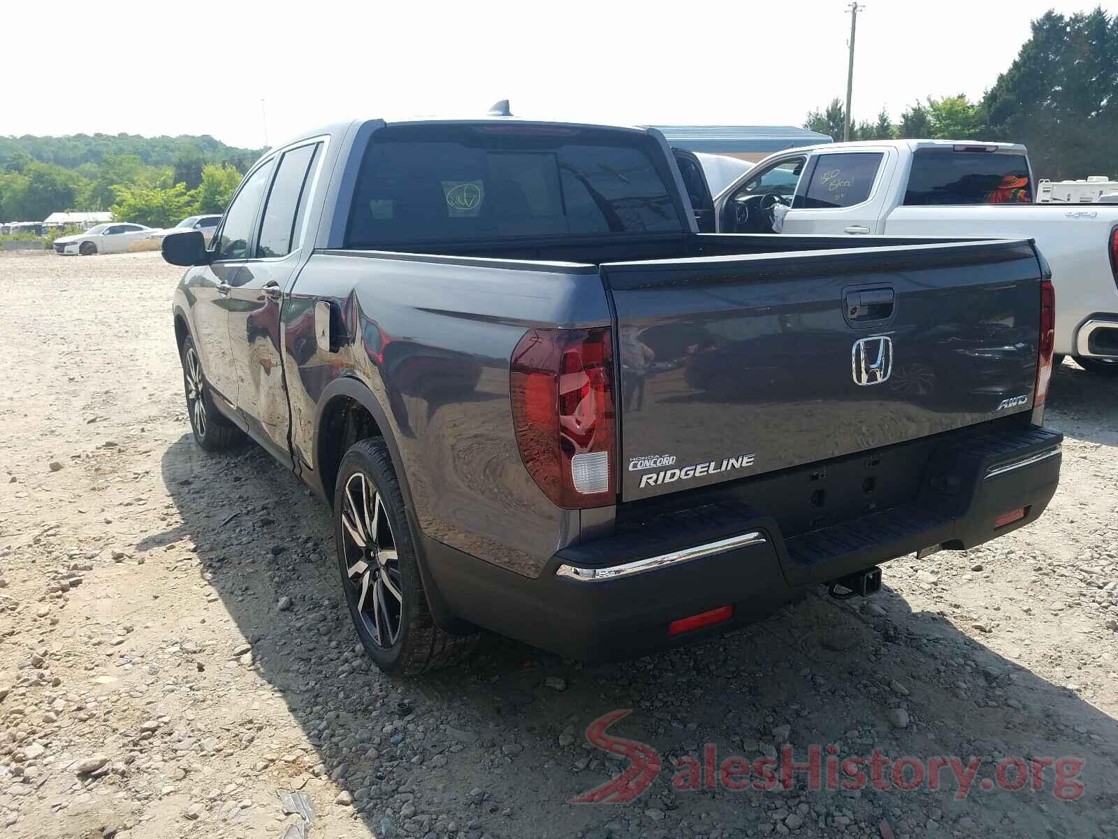 5FPYK3F52LB029997 2020 HONDA RIDGELINE