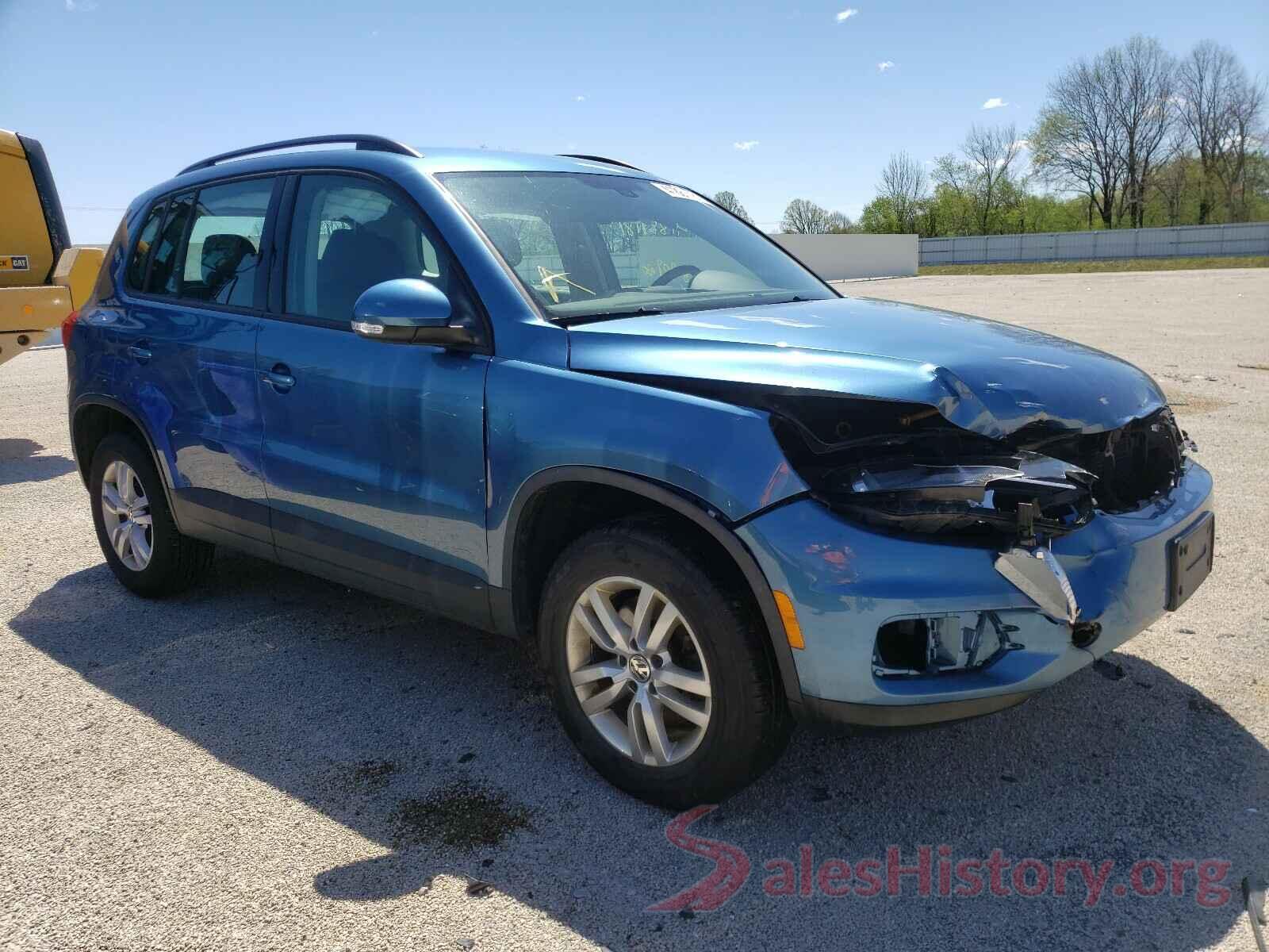 WVGAV7AX2HK015167 2017 VOLKSWAGEN TIGUAN