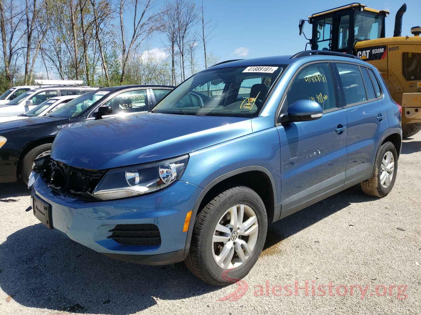 WVGAV7AX2HK015167 2017 VOLKSWAGEN TIGUAN