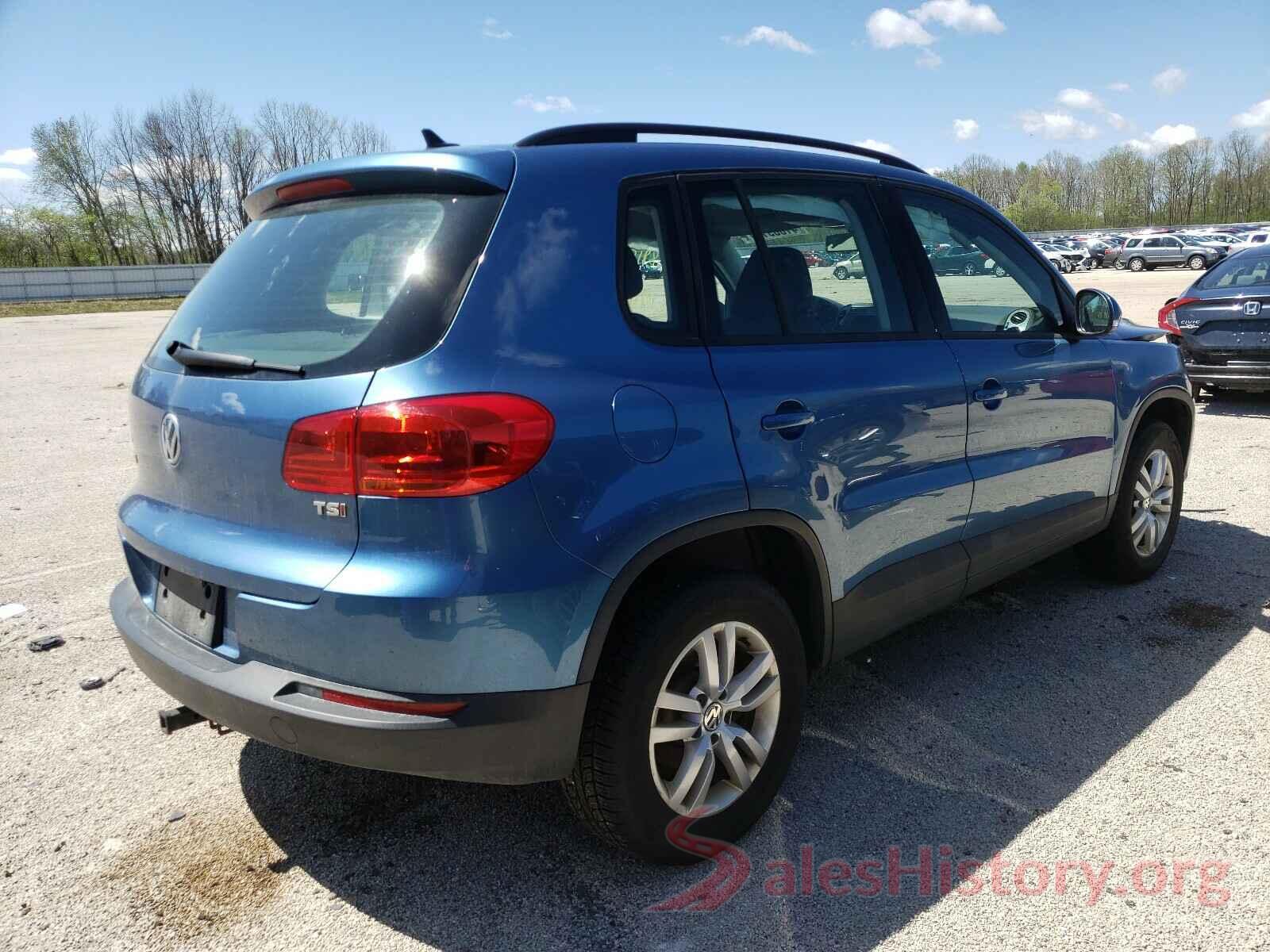 WVGAV7AX2HK015167 2017 VOLKSWAGEN TIGUAN