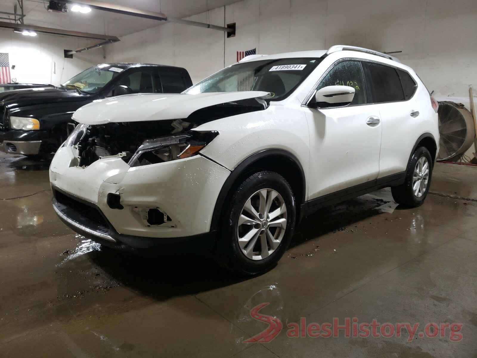 KNMAT2MV0GP717951 2016 NISSAN ROGUE