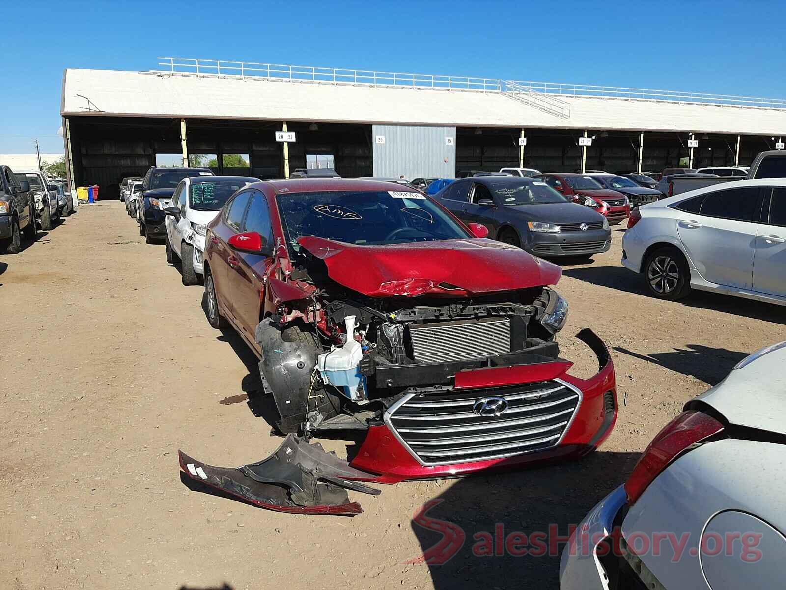 KMHD74LF1HU391633 2017 HYUNDAI ELANTRA