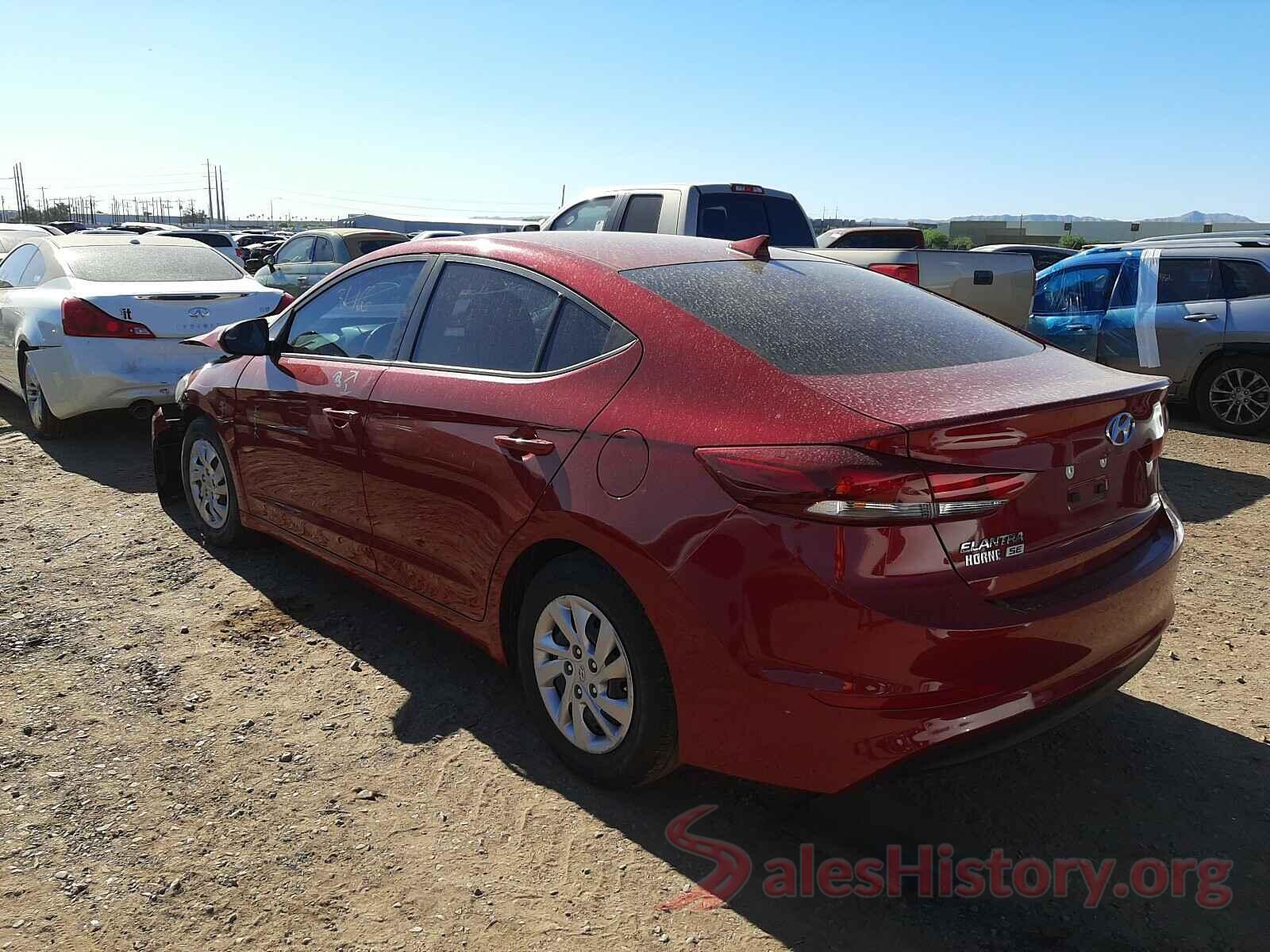 KMHD74LF1HU391633 2017 HYUNDAI ELANTRA