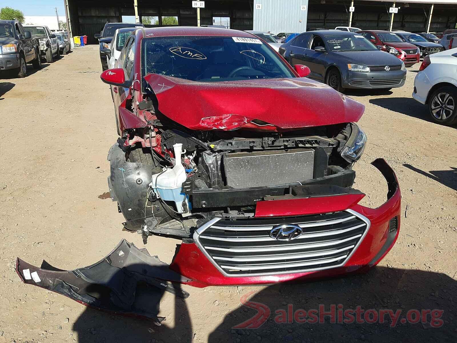 KMHD74LF1HU391633 2017 HYUNDAI ELANTRA