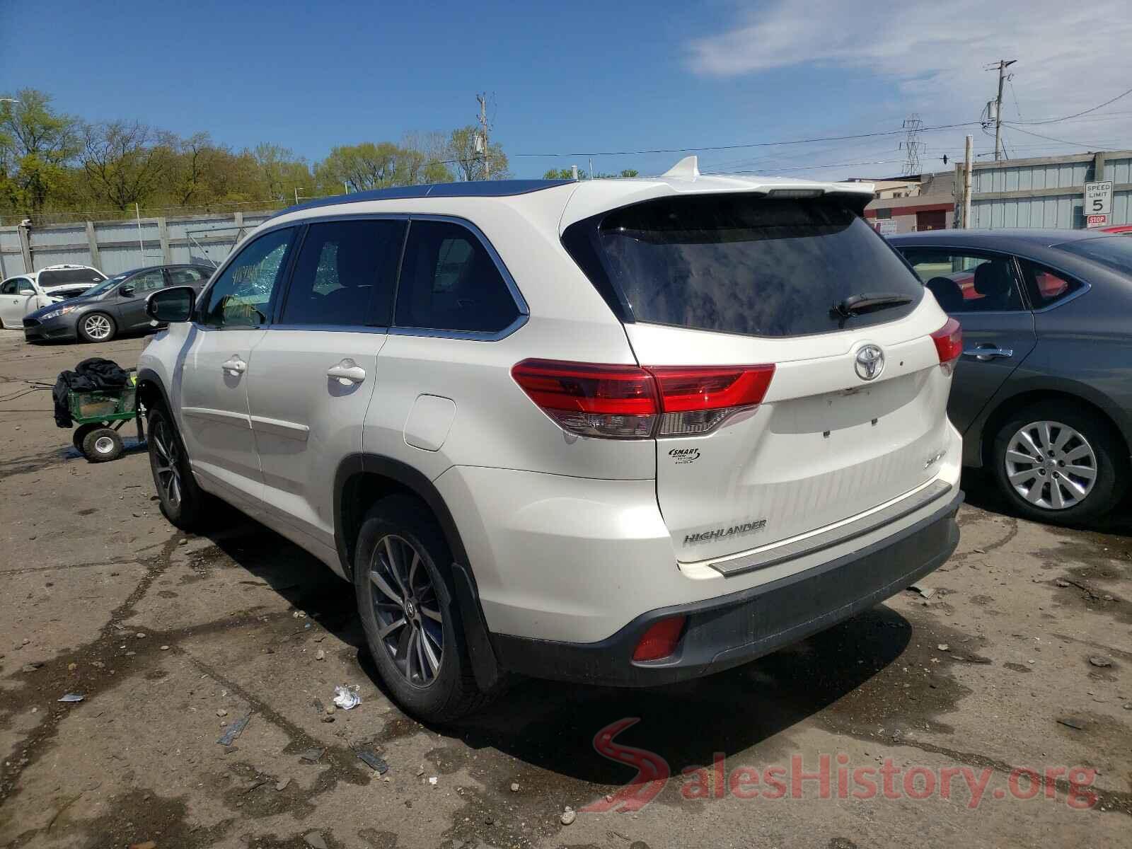 5TDJZRFHXHS510263 2017 TOYOTA HIGHLANDER